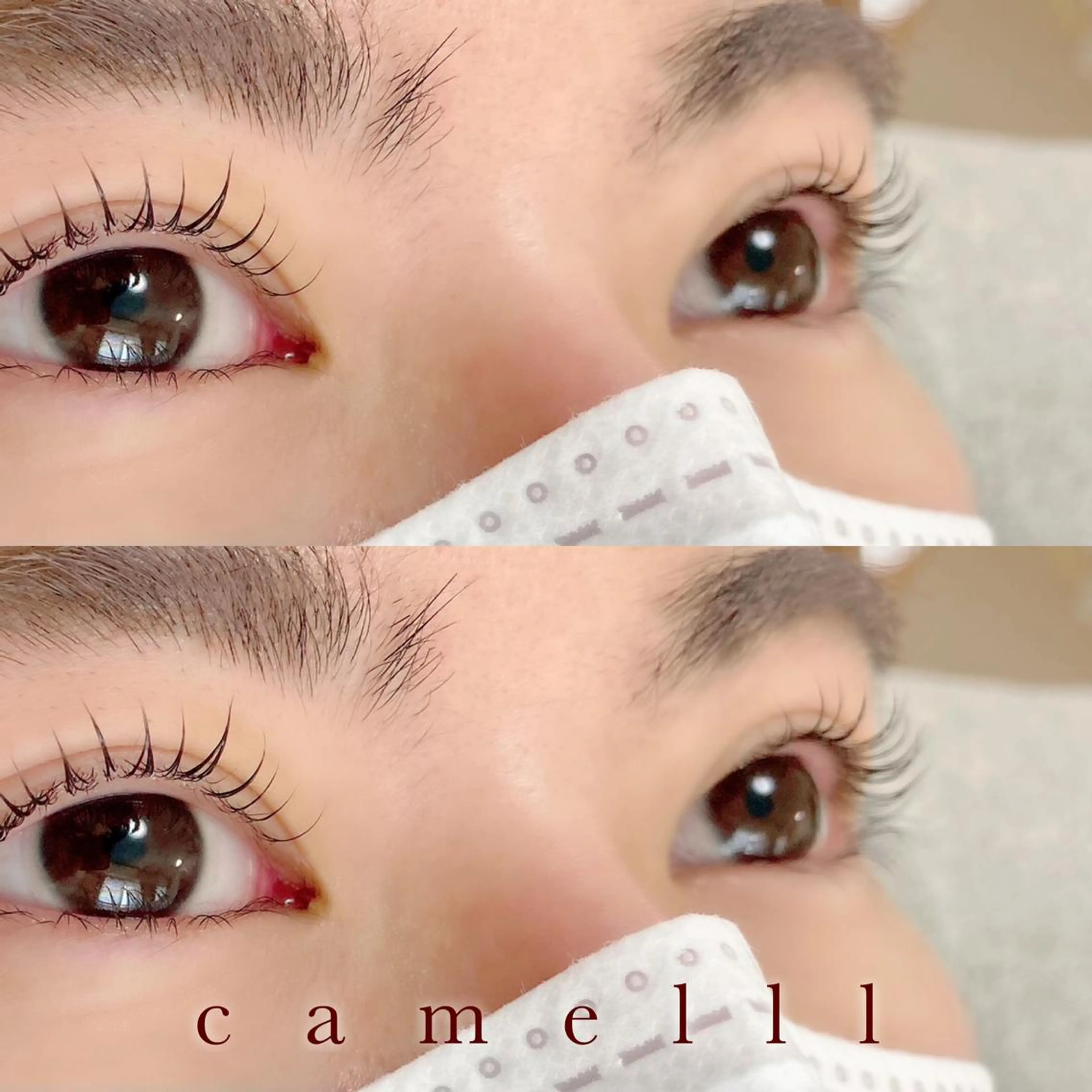 マツエク・マツパ 【那覇/束感まつ毛】 キャメルのマツエク・マツパデザイン