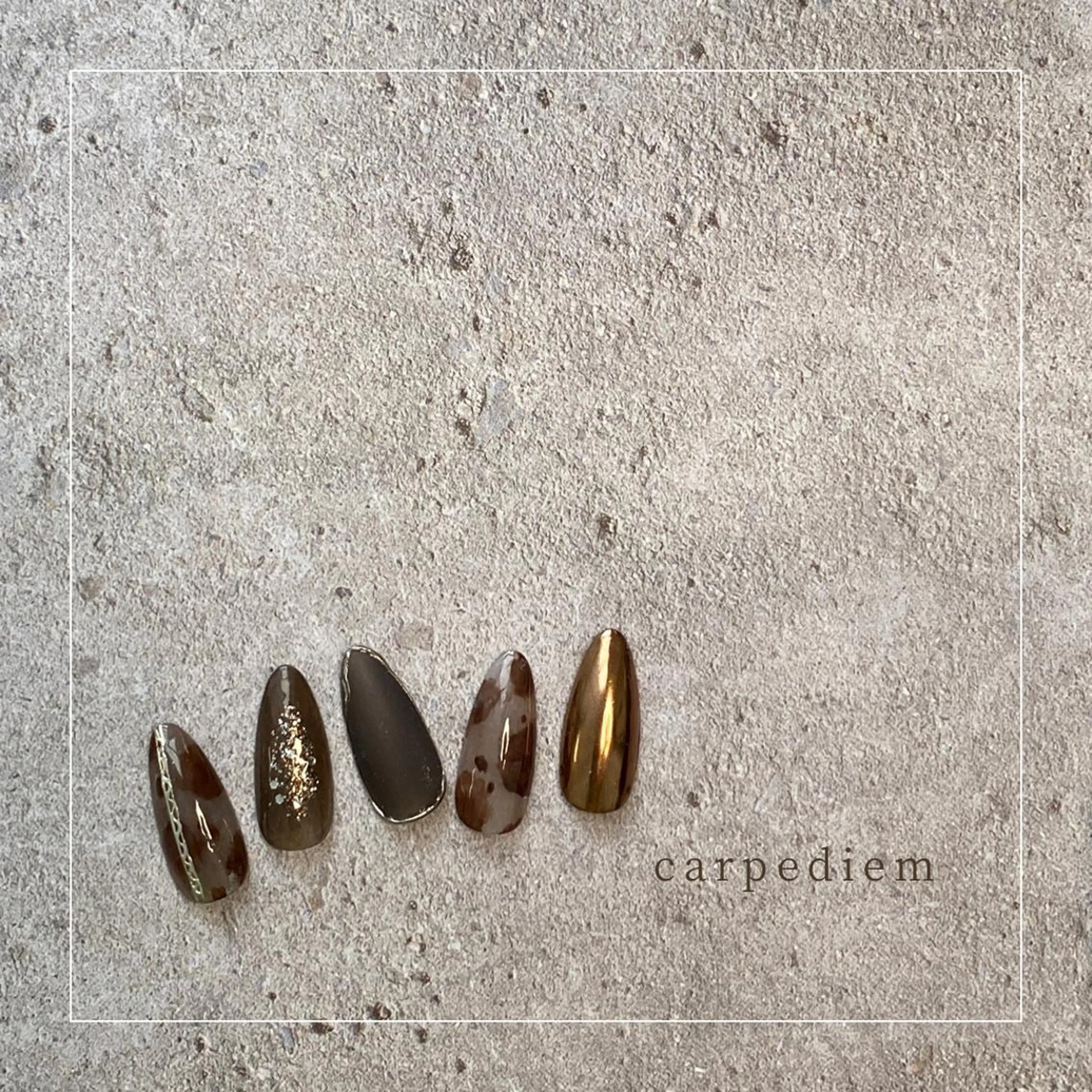 ネイル 城東区ネイルサロン carpediemのネイルデザイン