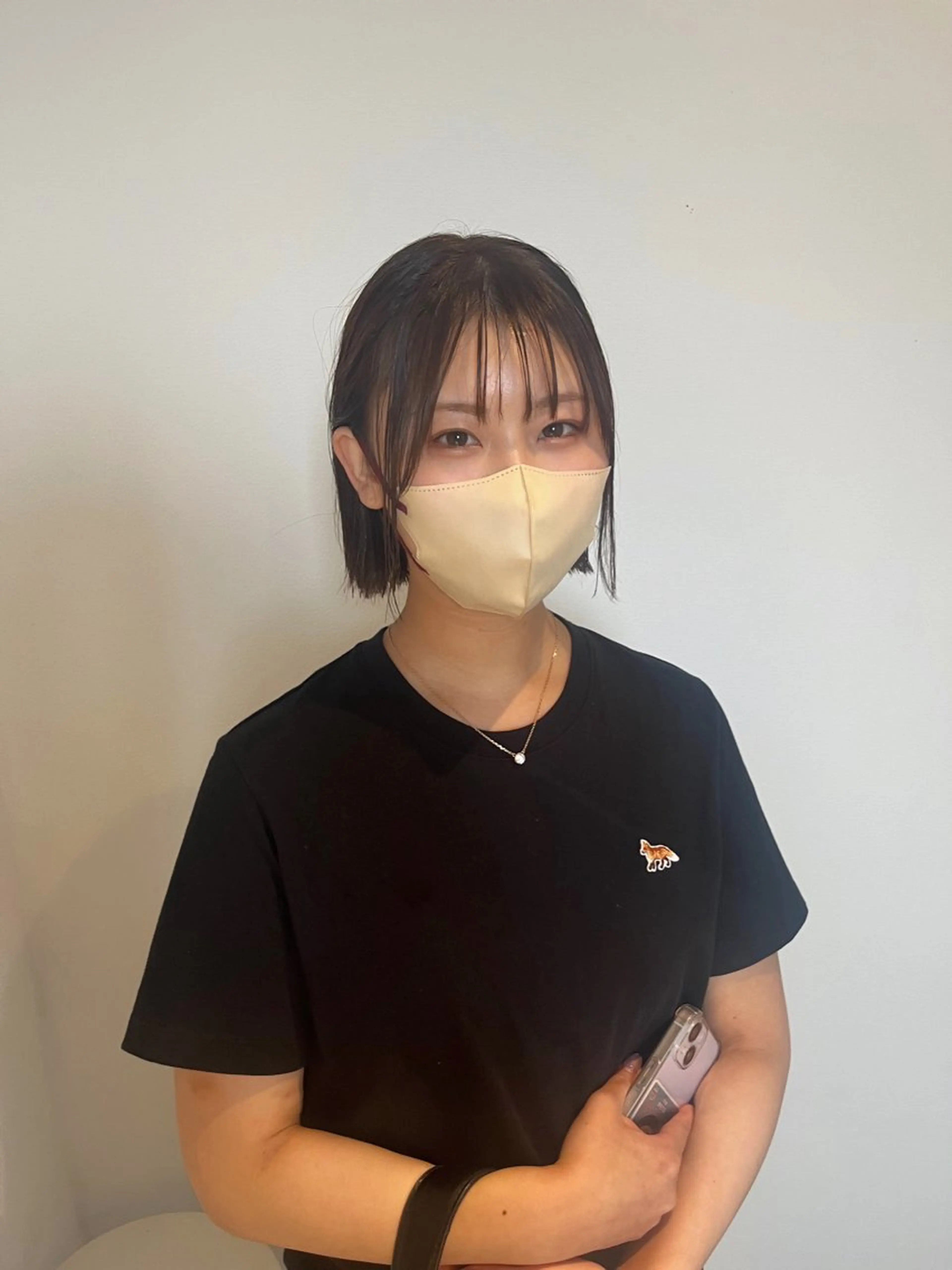 ショート カラー ベージュカラー オリーブベージュ ボブ カット ヘアカラー トリートメント 韓国ヘア🇰🇷 RYOTAのヘアスタイル