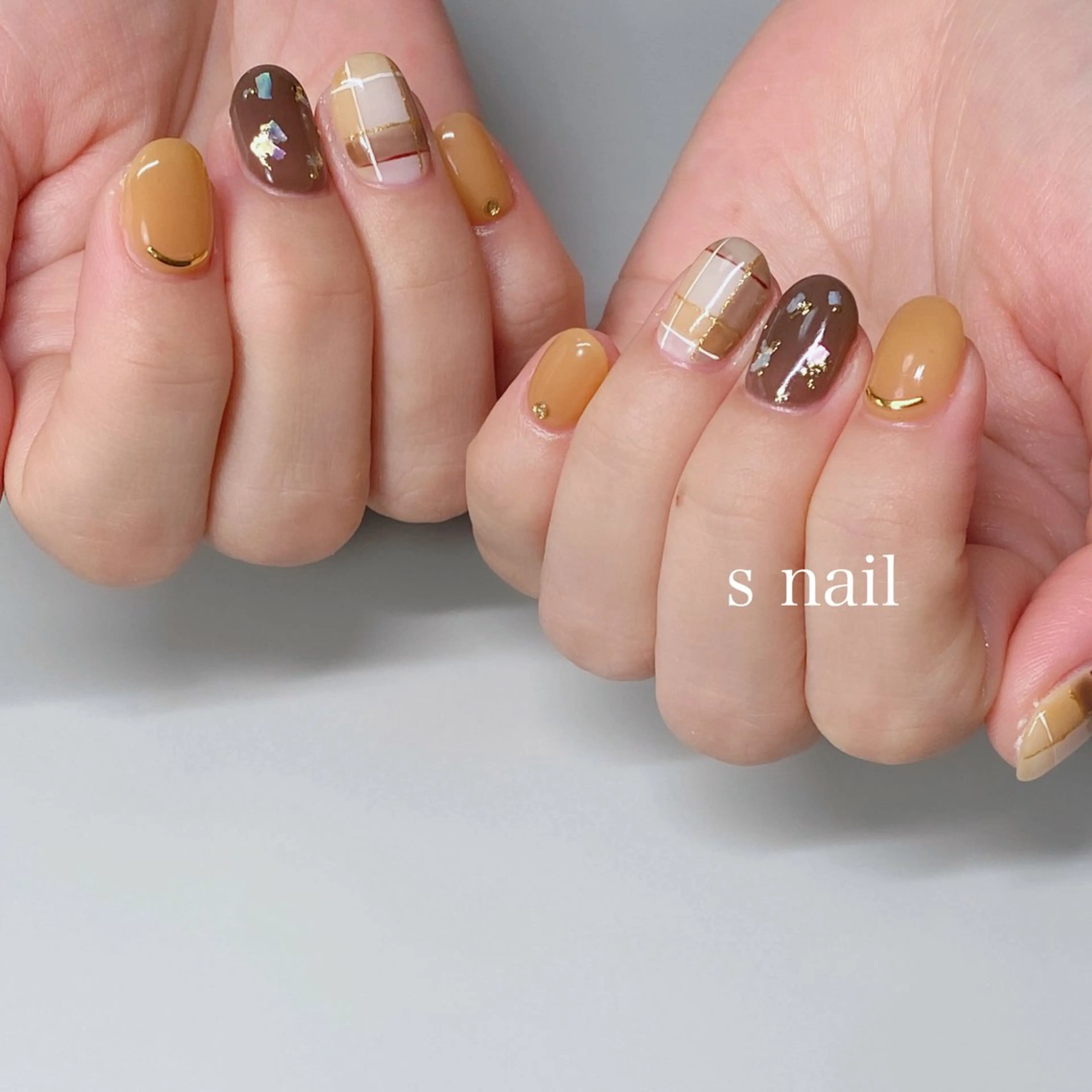 ネイル アートネイル ハンドネイル s nail さとよしみゆきのネイルデザイン