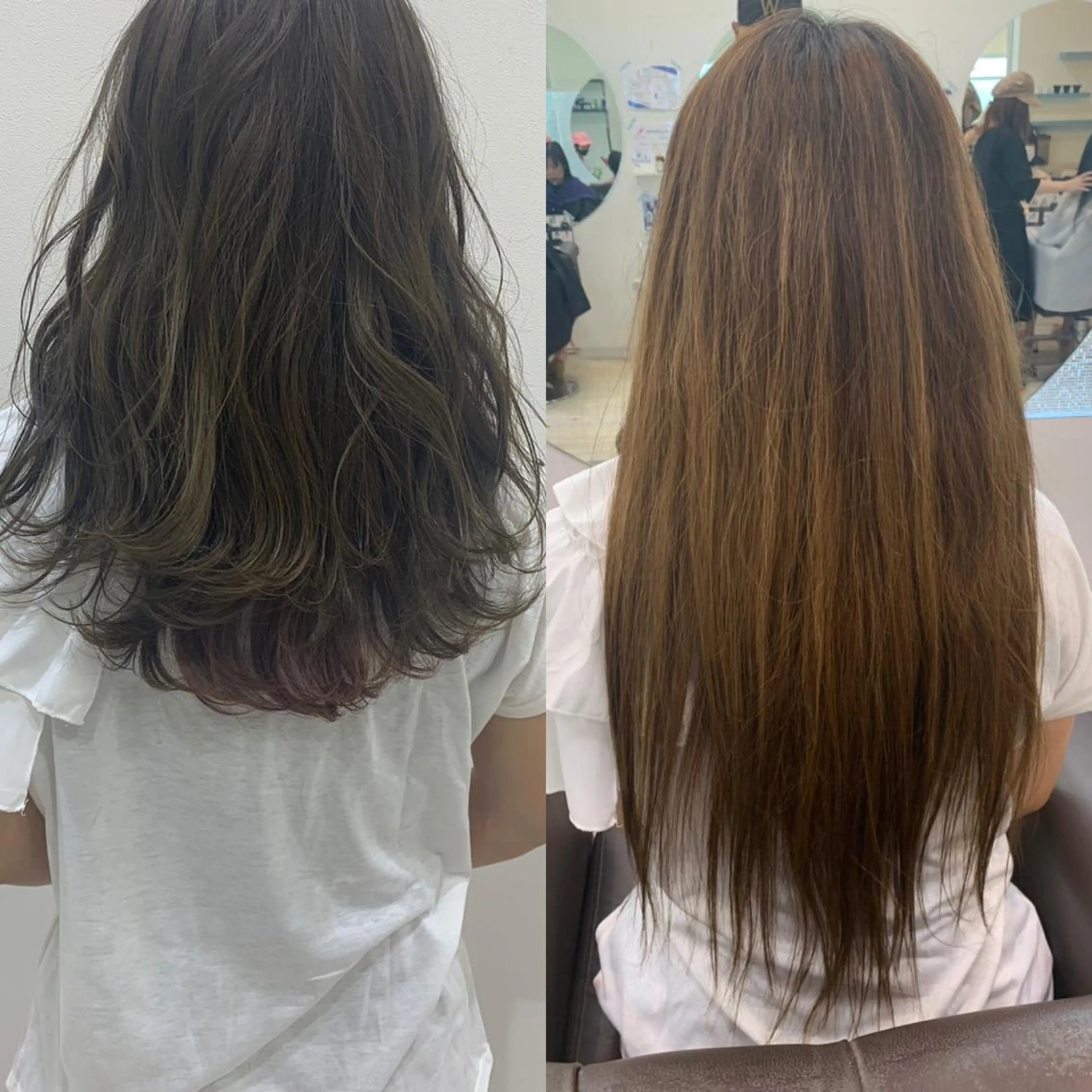 セミロング カット パーマ トリートメント ヘアセット Men's salon ANSWER所属・メンズサロン ANSWERのヘアスタイル