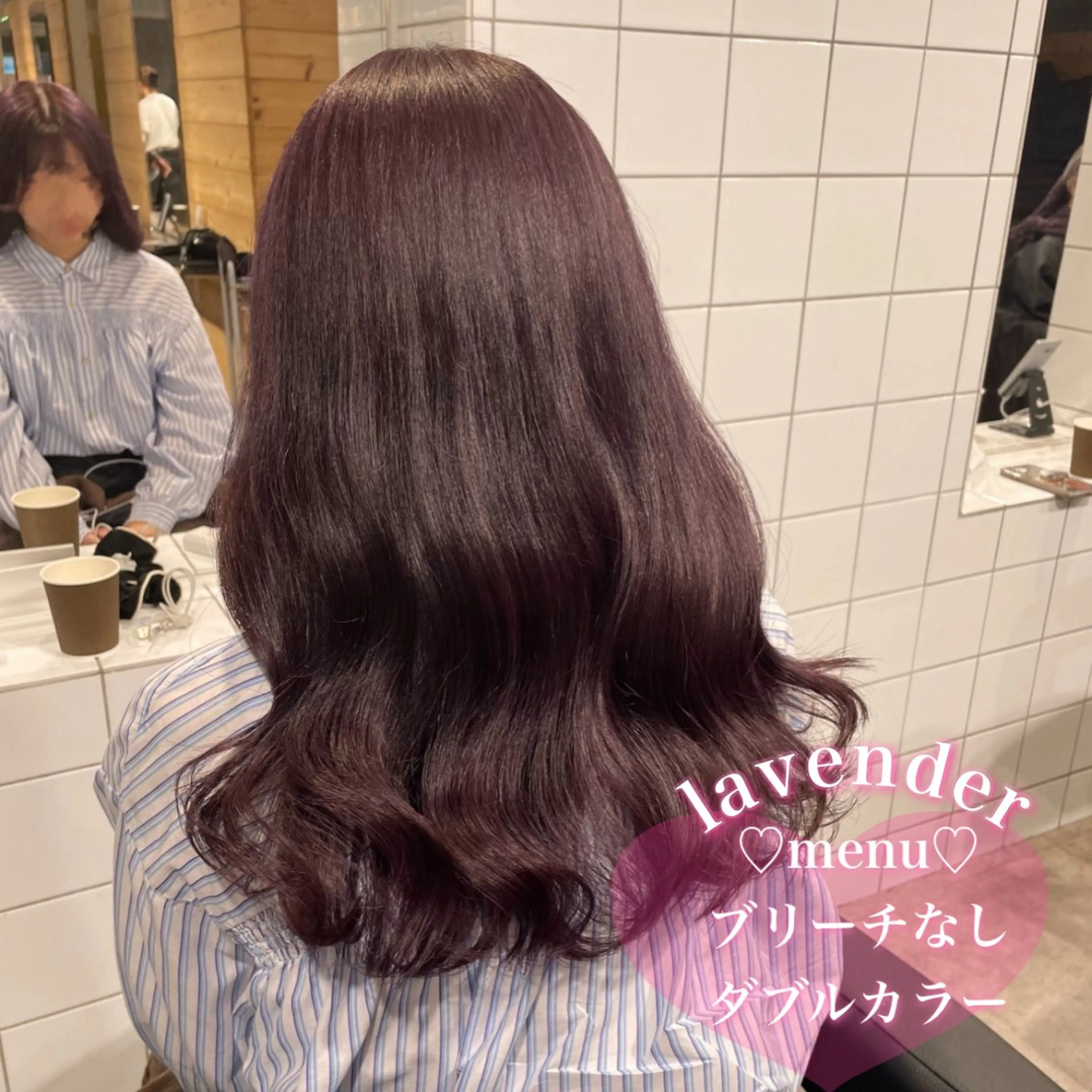 ロング ヘアカラー 盛れる暖色🎀ガーリ ーヘア🎀きっかのヘアスタイル