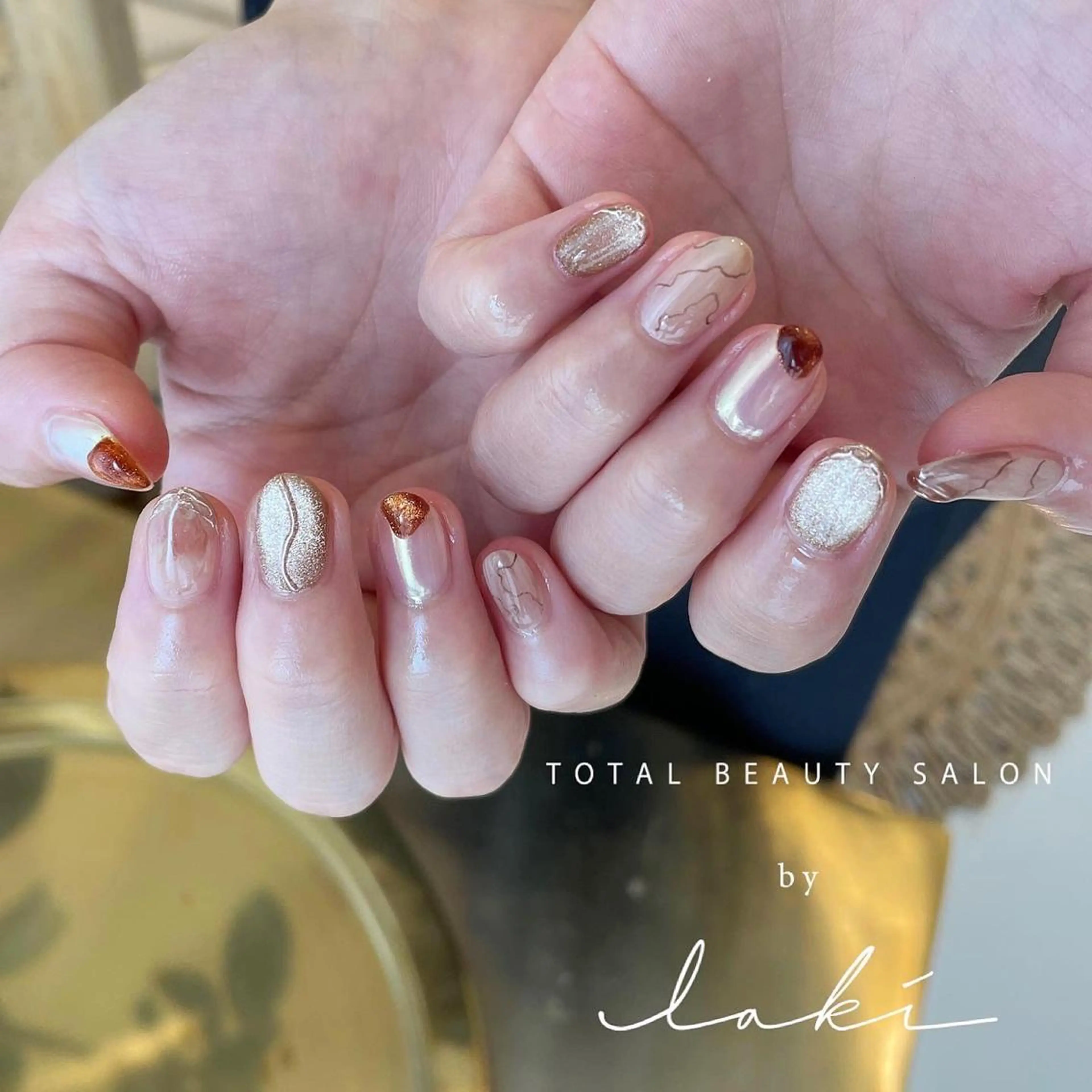 ネイル ニュアンスネイル my&所属・my&_ maimiのネイルデザイン