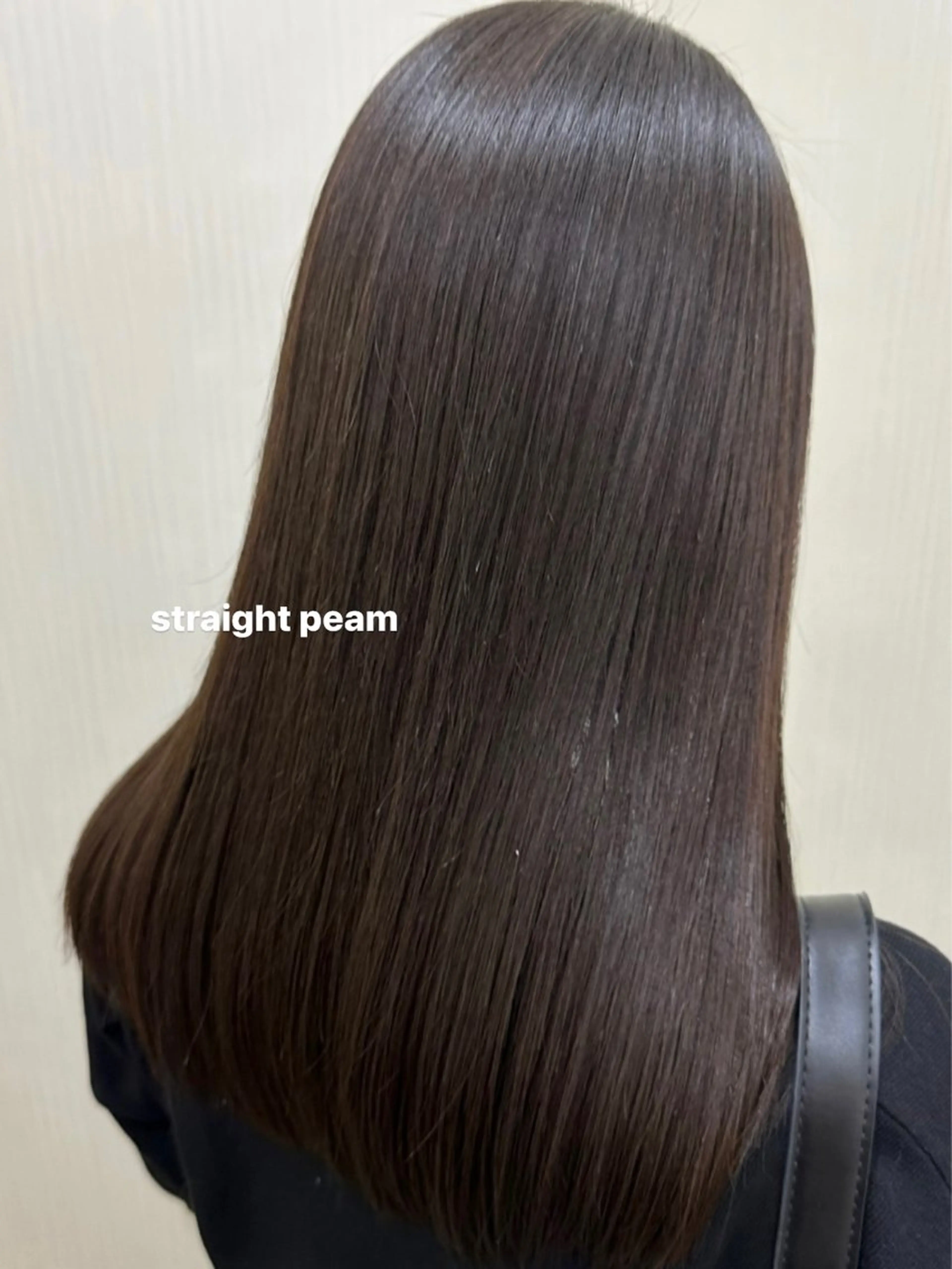 ロング 髪質改善 縮毛矯正 トリートメント v-lab studio所属・韓国レイヤーカット/ 艶カラー/ noaのヘアスタイル