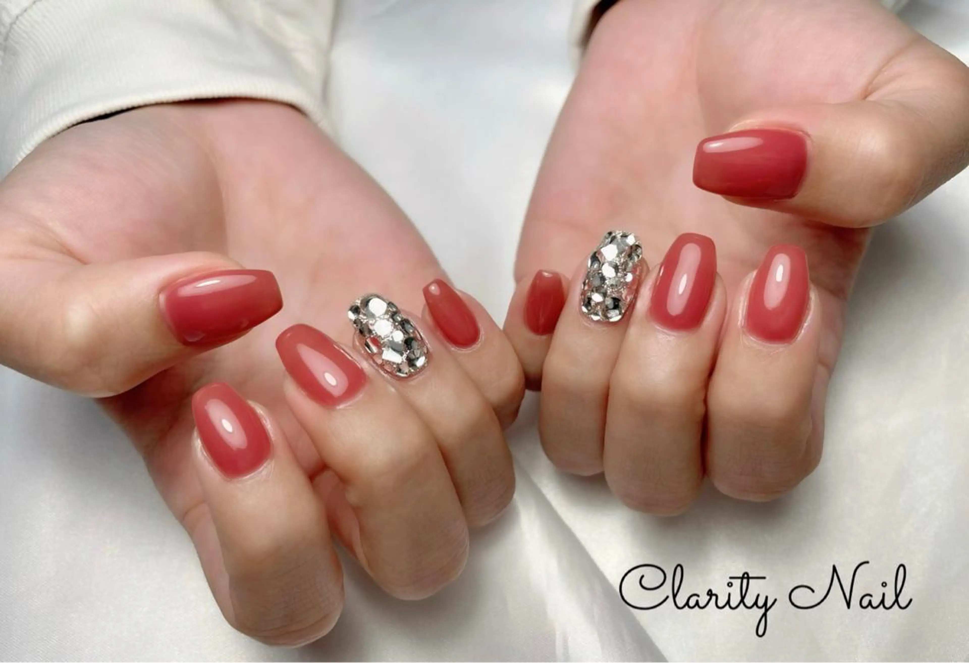 ネイル アートネイル 持ち込み ハンドネイル Clarity Nailのネイルデザイン