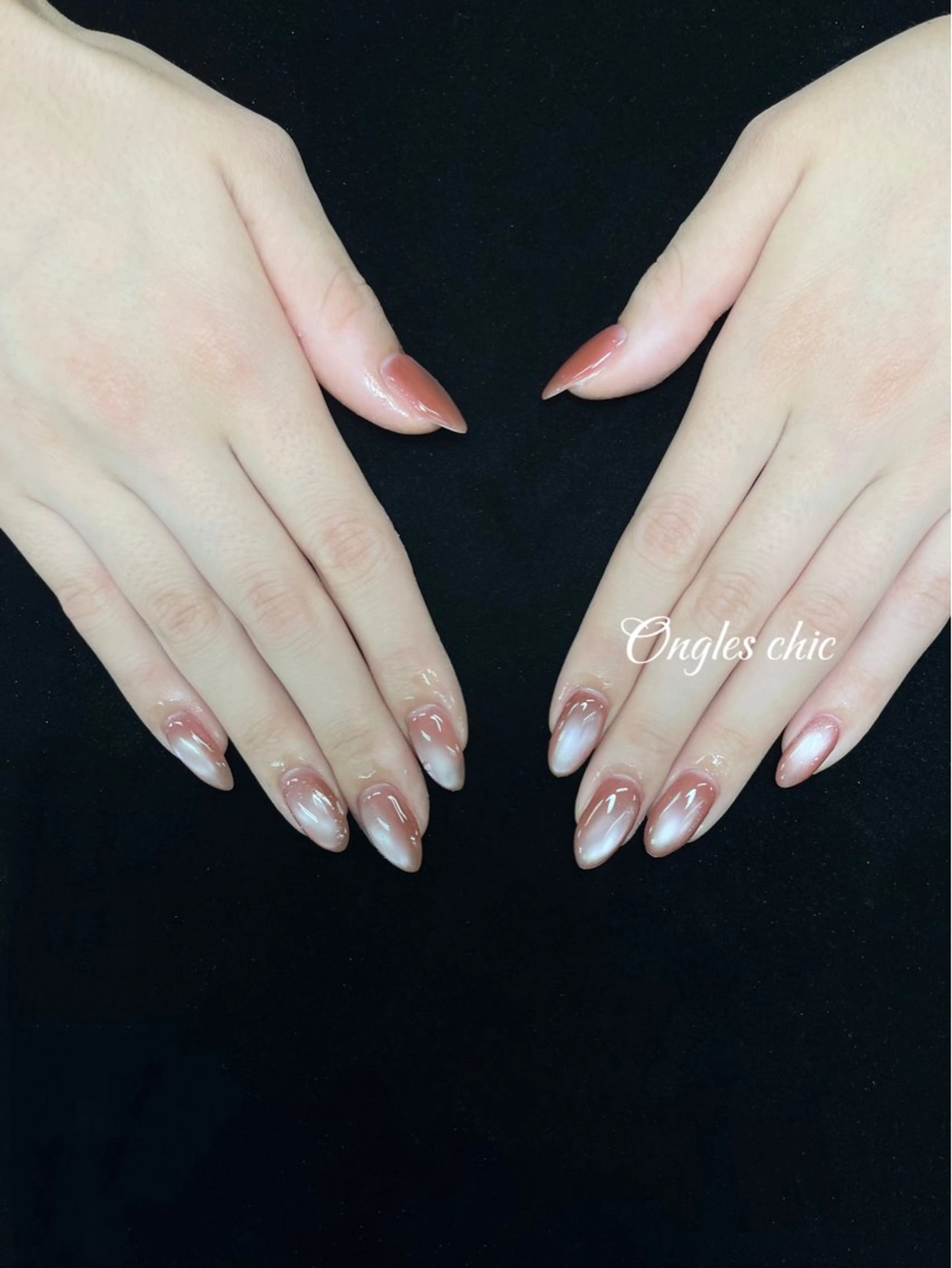 ネイル ハンドネイル ongles chicのネイルデザイン