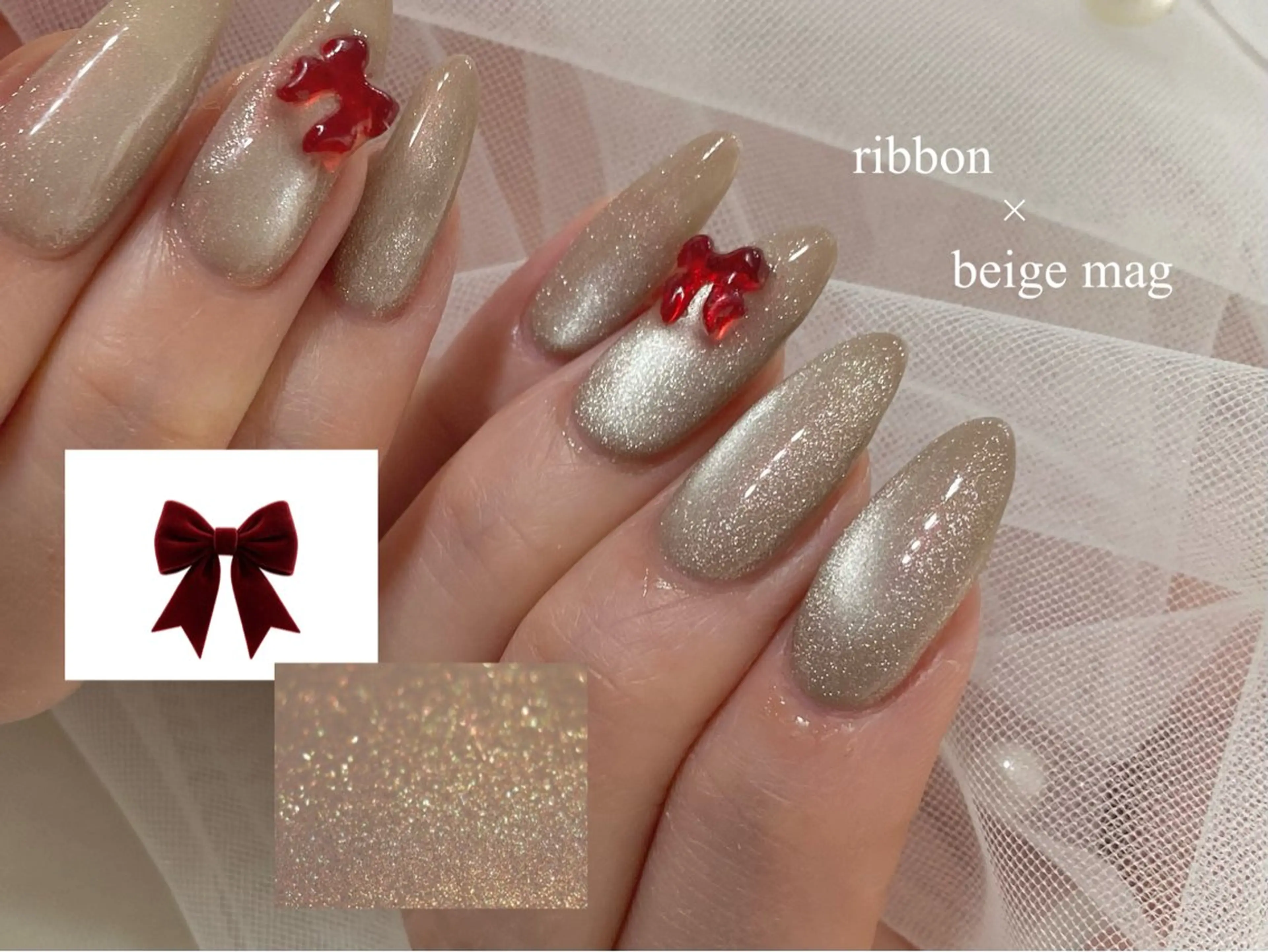 ネイル マグネットネイル ワンカラーネイル ハンドネイル Lee_ nailのネイルデザイン