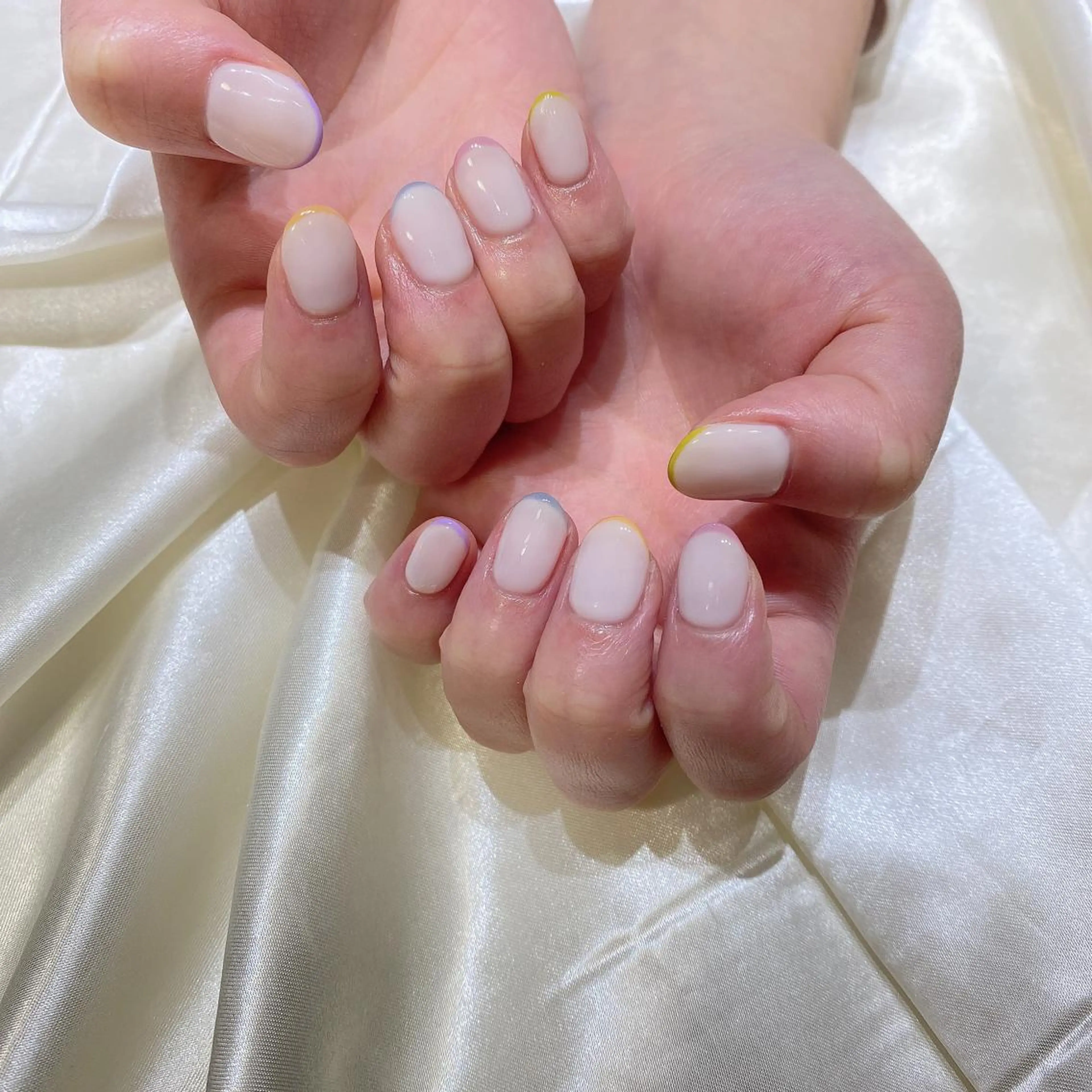 ネイル ハンドネイル 西岡 杏のネイルデザイン