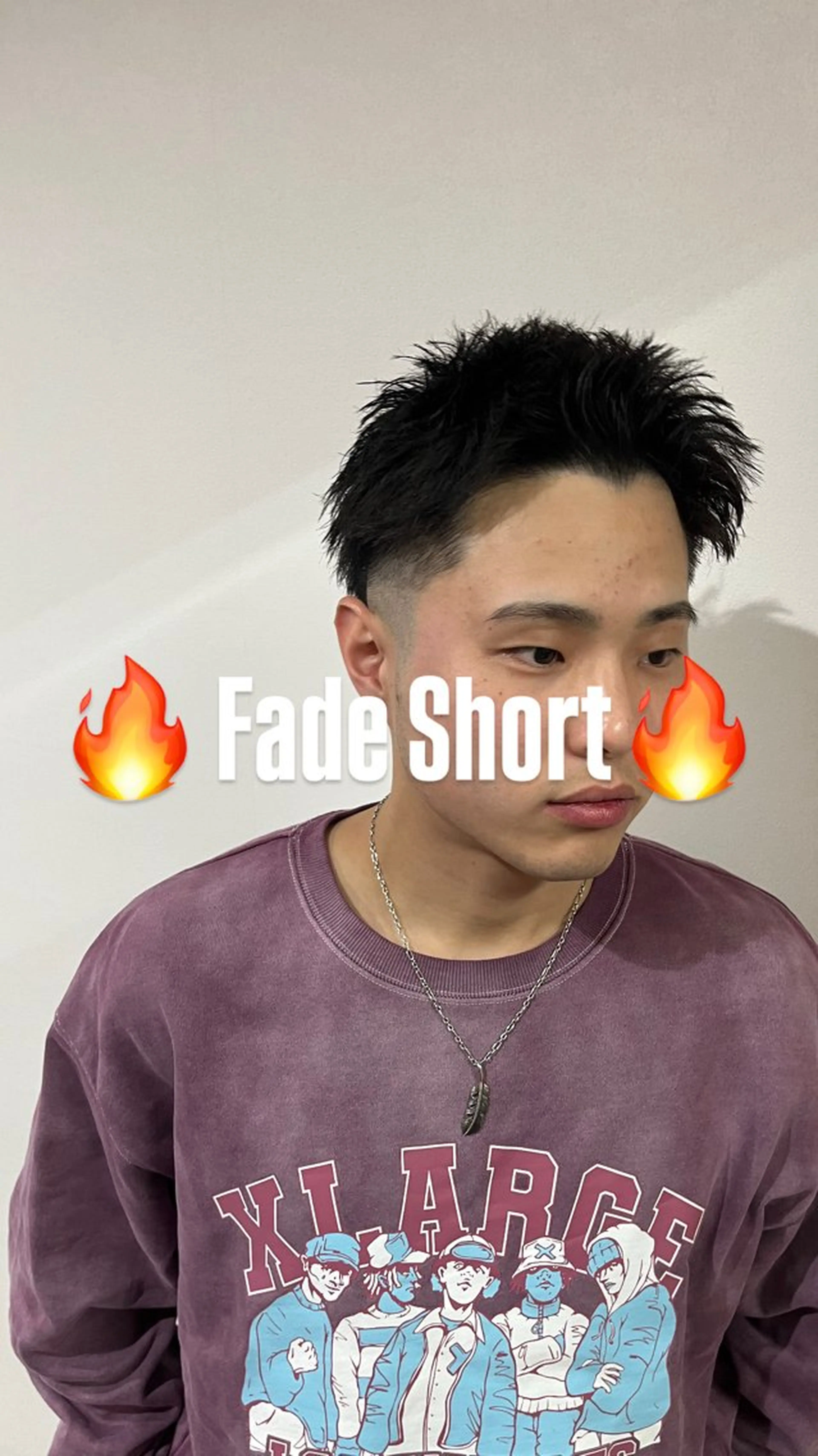 メンズ フェードカット カット 【メンズパーマ専門】 質感職人/牧野成瀬のヘアスタイル