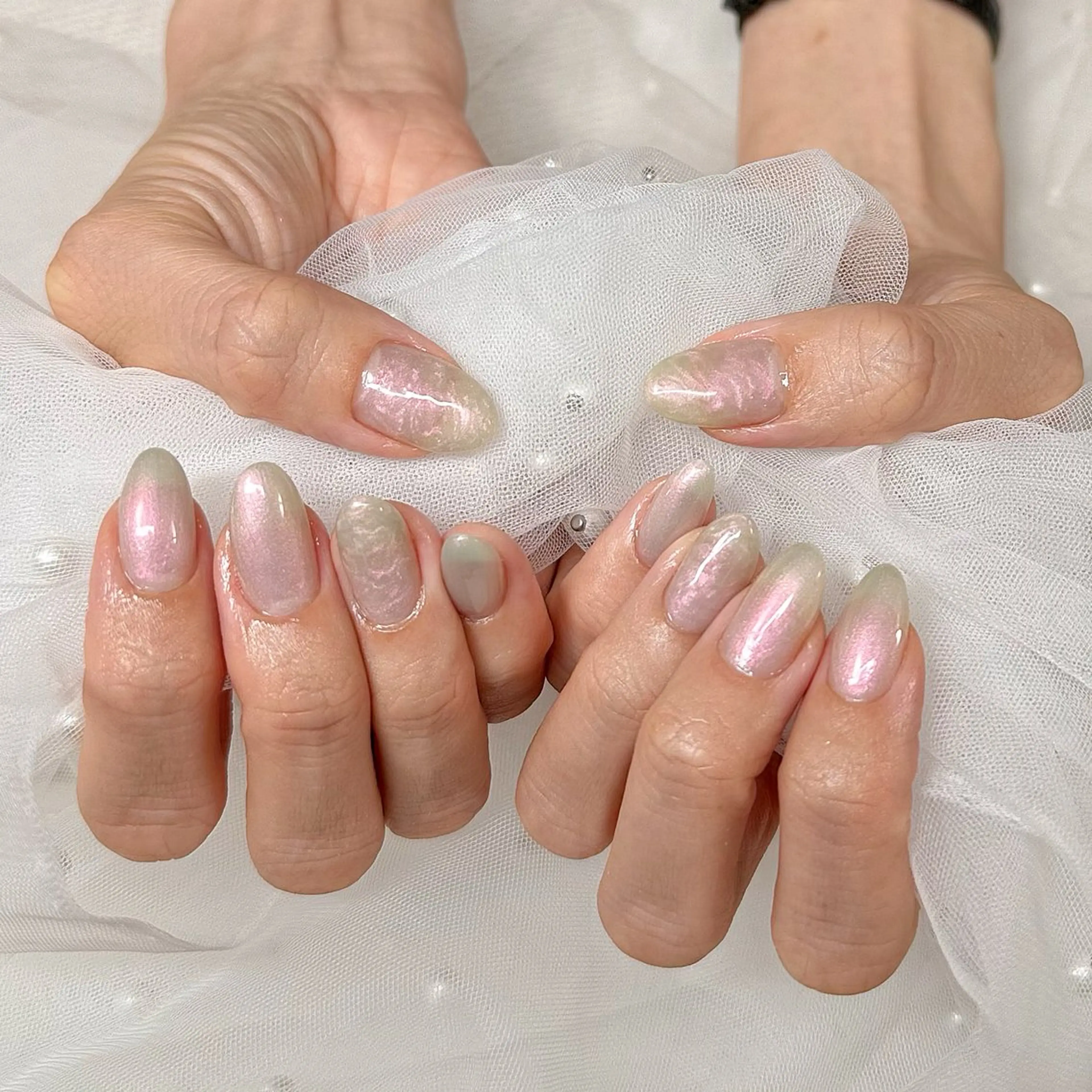 ネイル Hana NAIL所属・🩵 Rin🩵のネイルデザイン