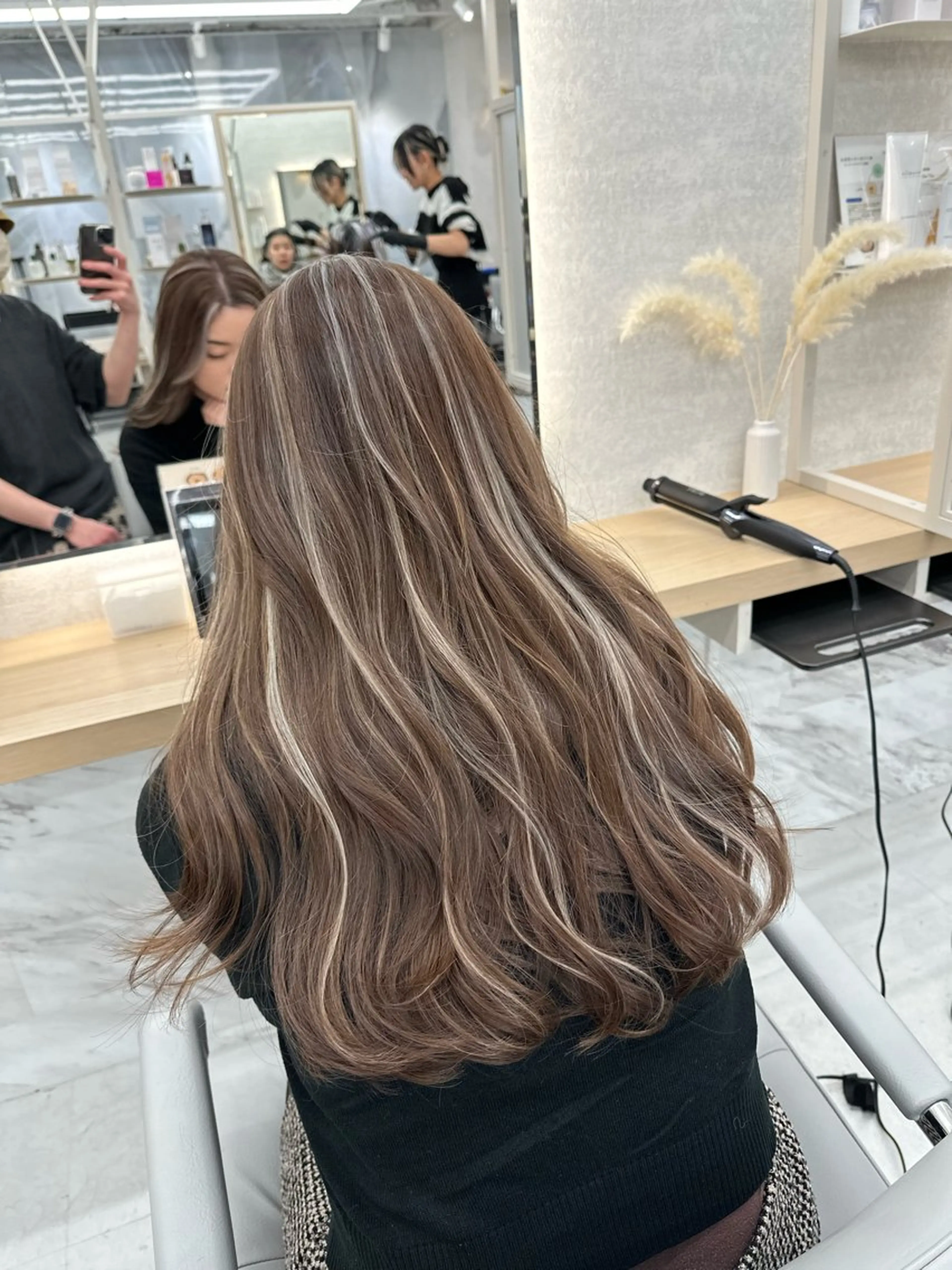 ロング 新宿No.1艶髪矯正 美艶カラー/FUKAのヘアスタイル