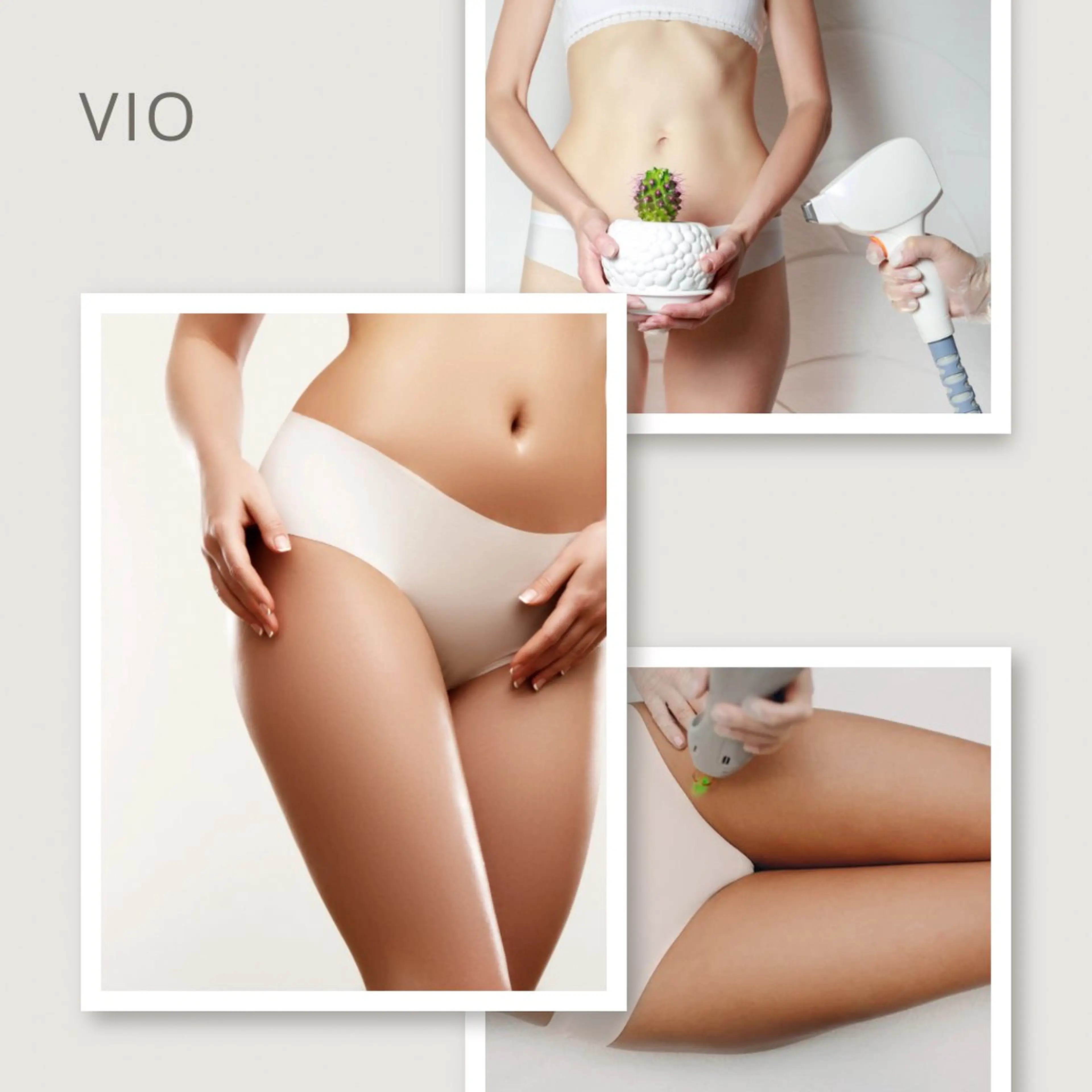 🌈VIO脱毛🌈効果に自信有！痛くないで好評の最新機器。シェービングはご自身で届く箇所をお願いします。の写真