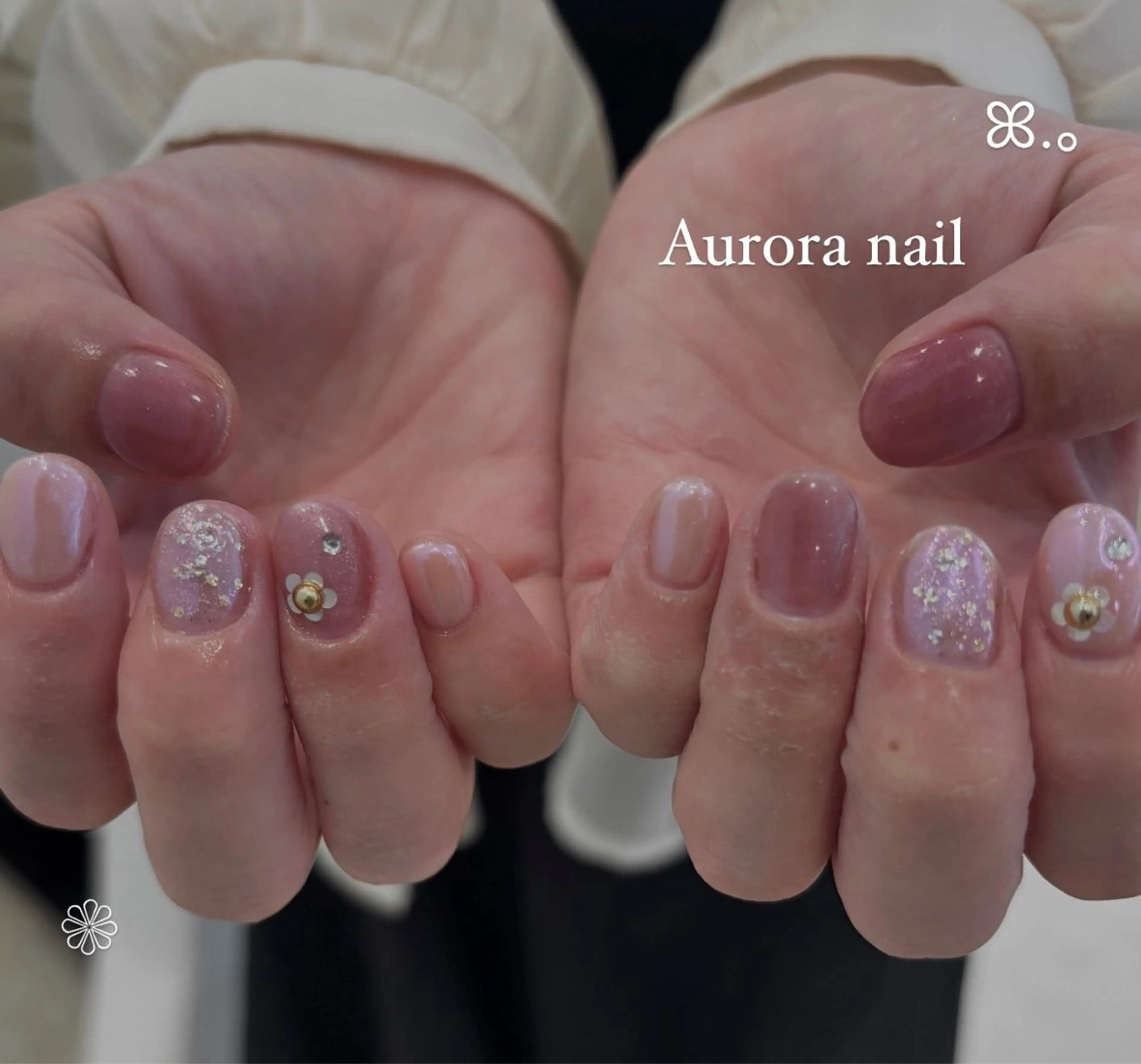 ネイル ICONIQ春日店所属・渕上 花純のネイルデザイン