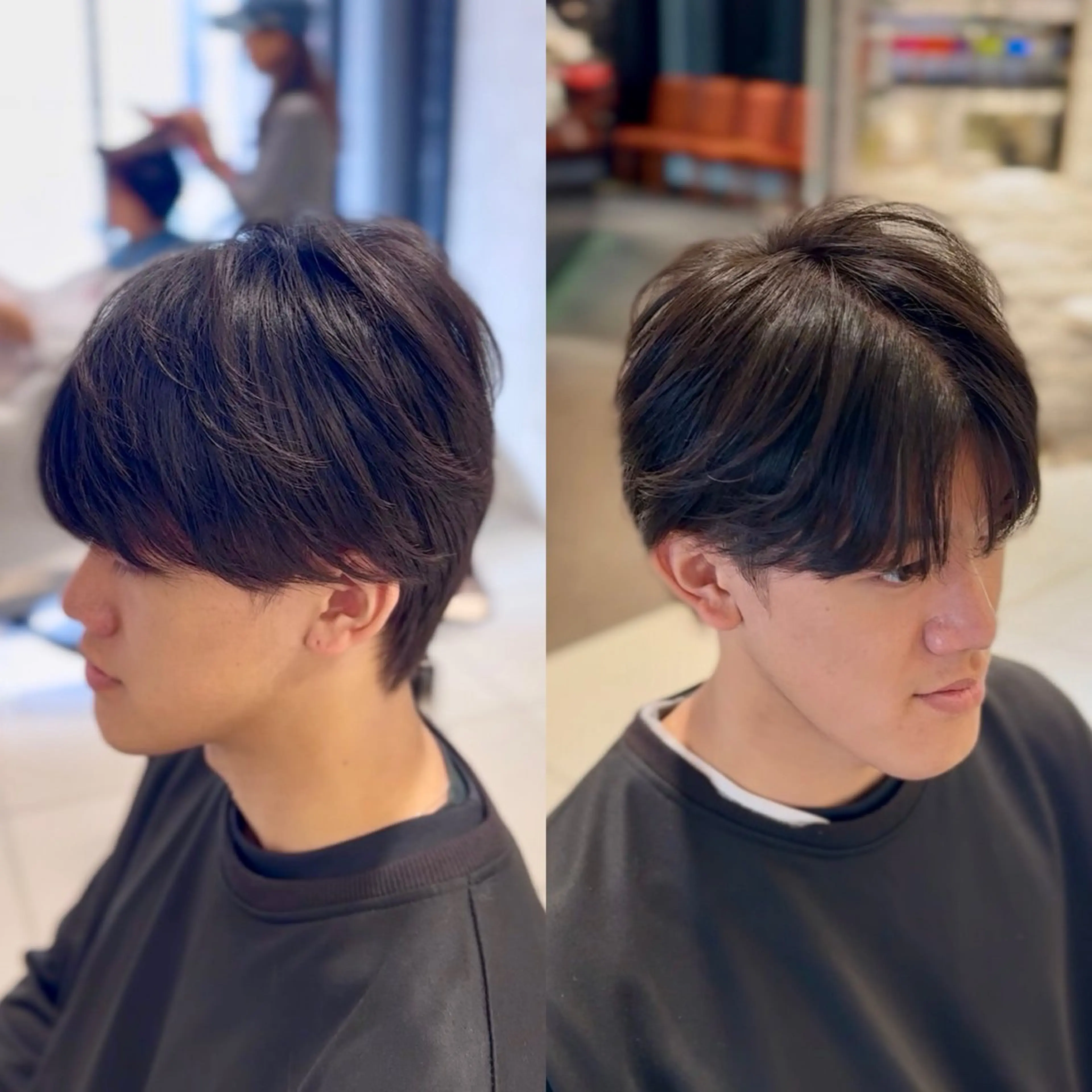 ショート メンズ くせ毛 髪質改善 ショートヘア 縮毛矯正 カット 縮毛矯正 ✨美髪矯正の専門家✨ 髪質改善 松村のヘアスタイル