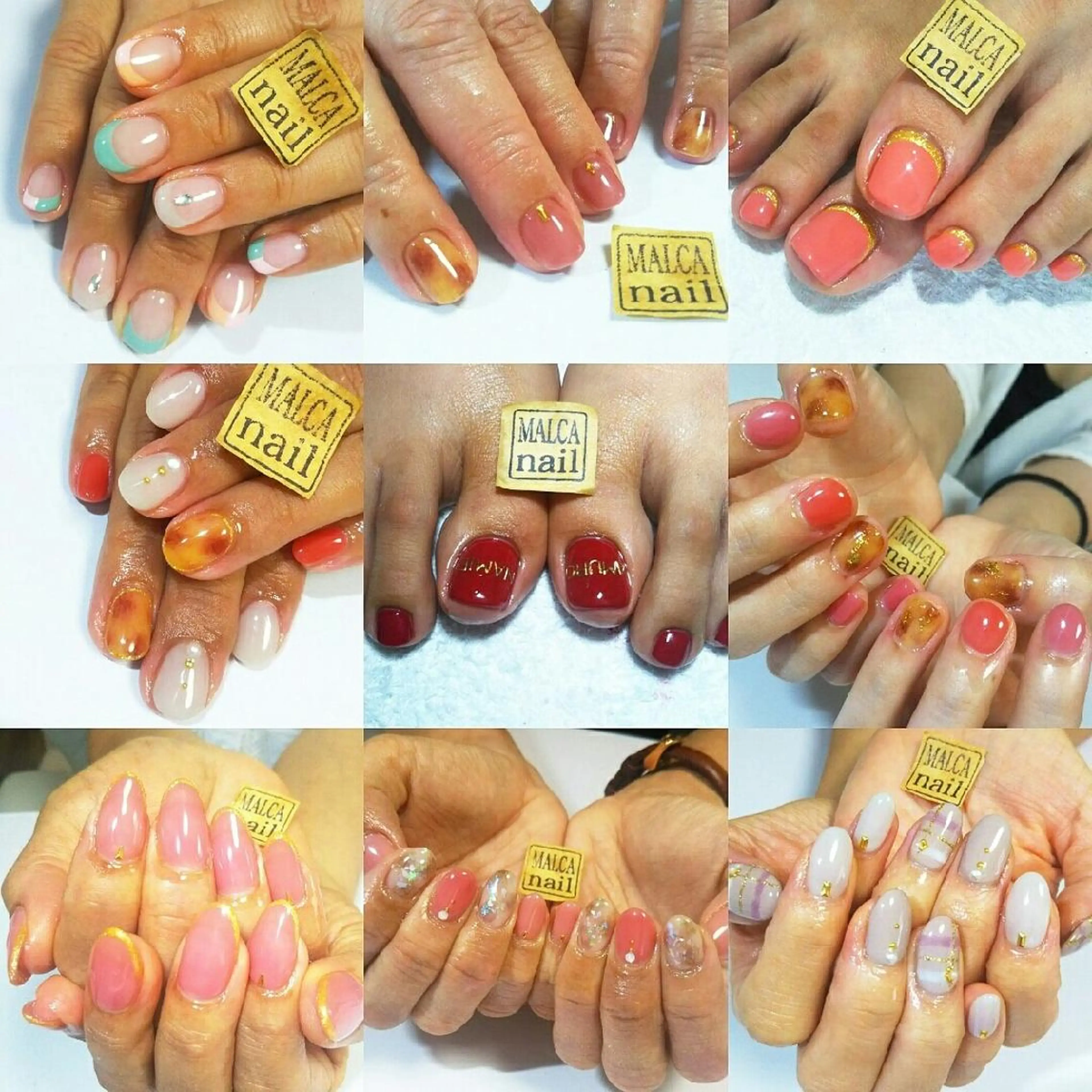 ネイル MALCAnail(マルカネイル)所属・荒木 莉奈のネイルデザイン