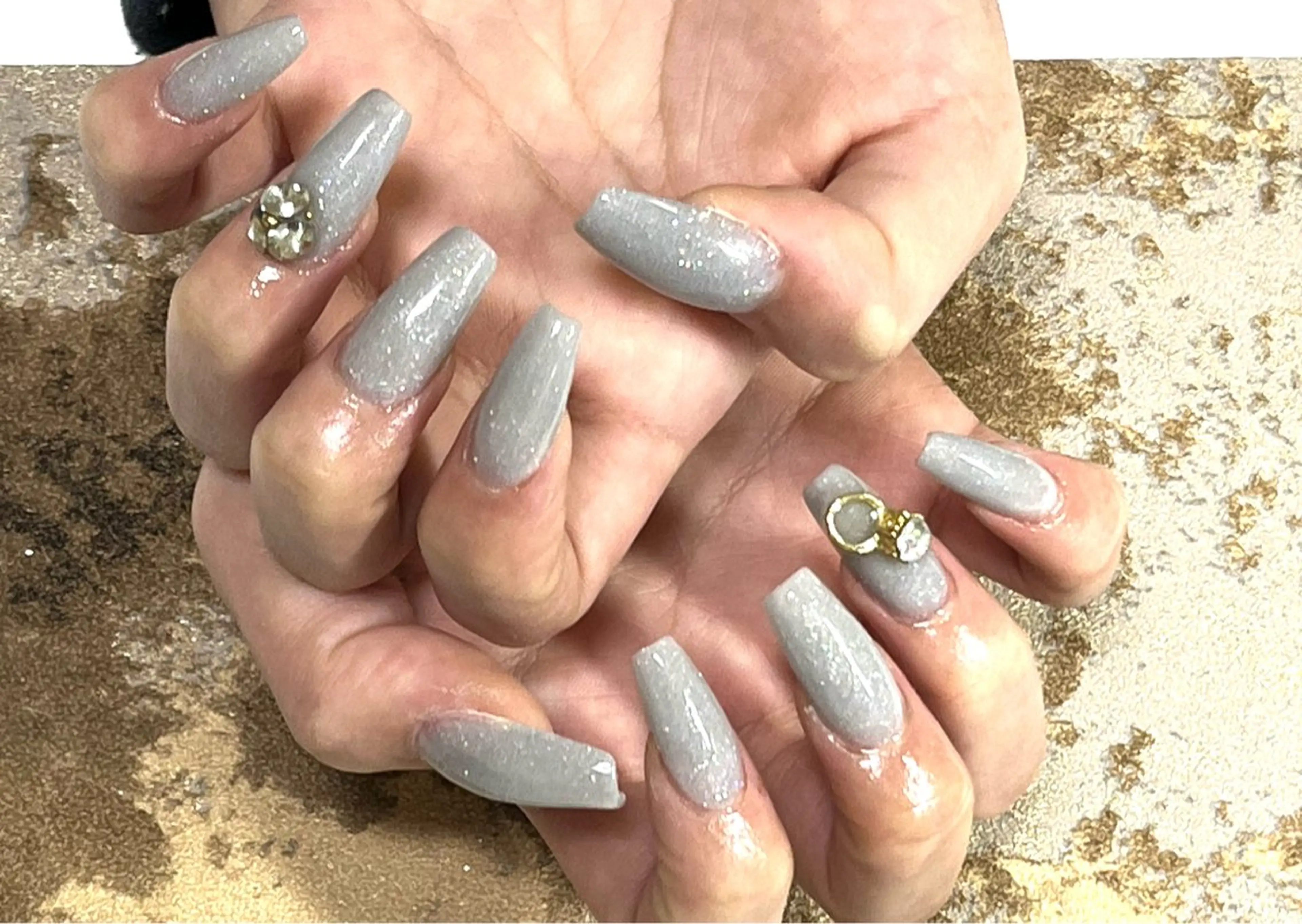 ネイル 長さ出し ワンカラーネイル スカルプネイル plaisir所属・plaisir プレジールネイルのネイルデザイン