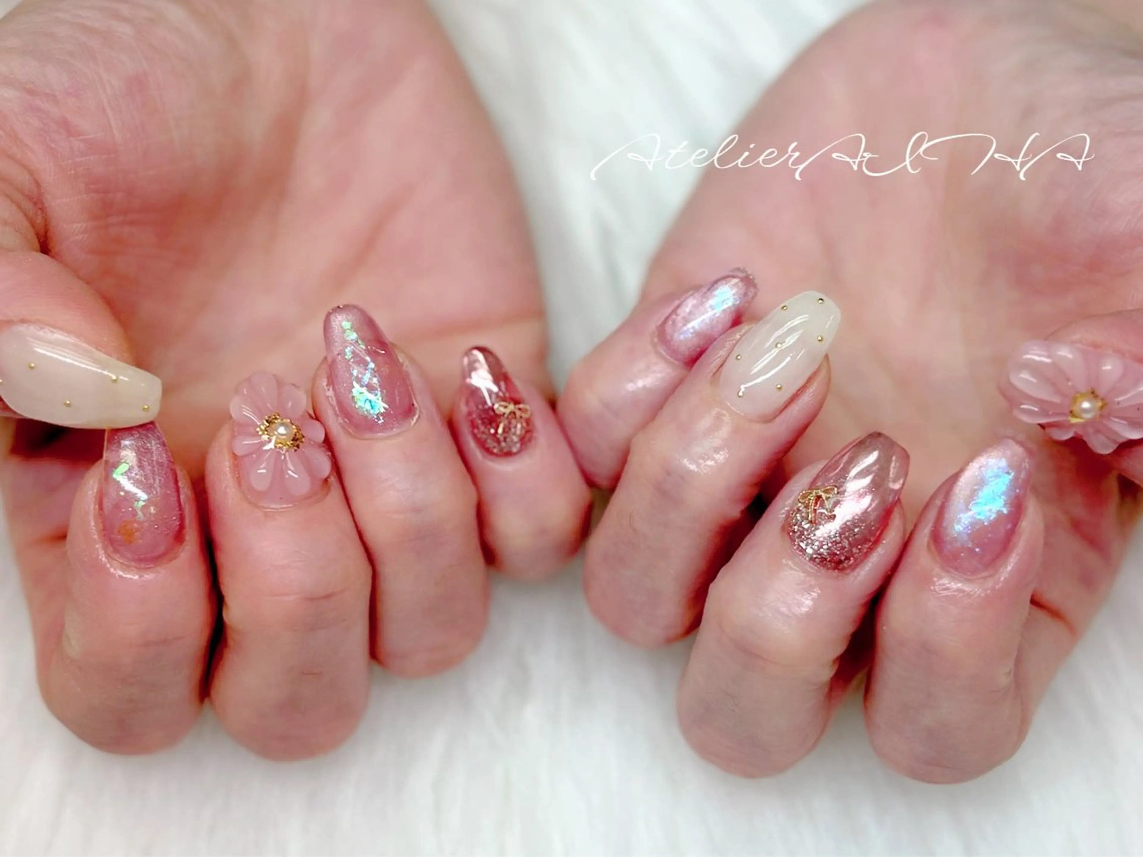 ネイル ハンドネイル アトリエAIHA所属・アトリエAIHA★ フィルイン推奨サロンのネイルデザイン