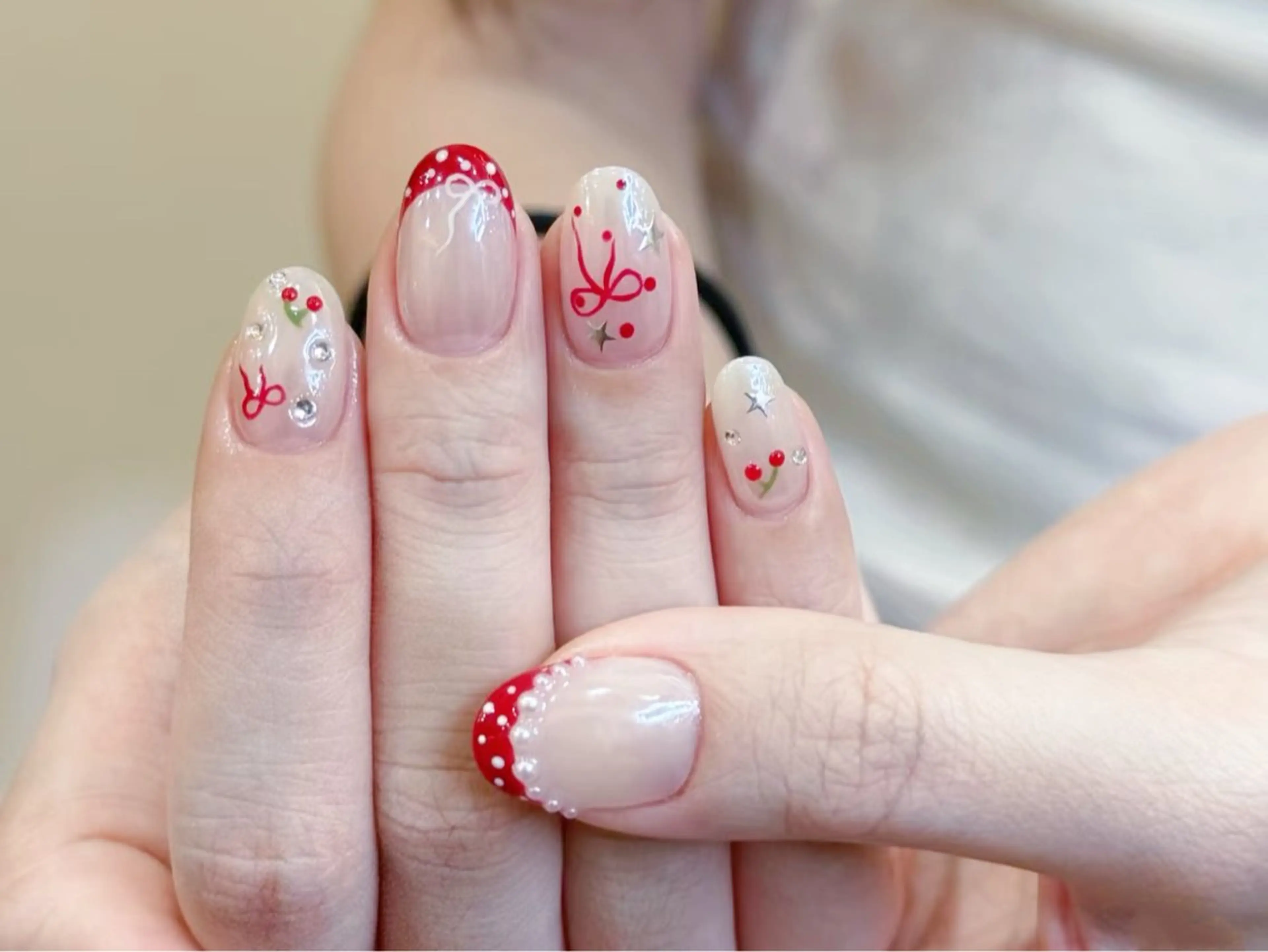 ネイル アートネイル チークネイル 長さ出し フットネイル ジェルネイル ハンドネイル ハンドケア ラッキーネイルサロン 西川口東口店のネイルデザイン