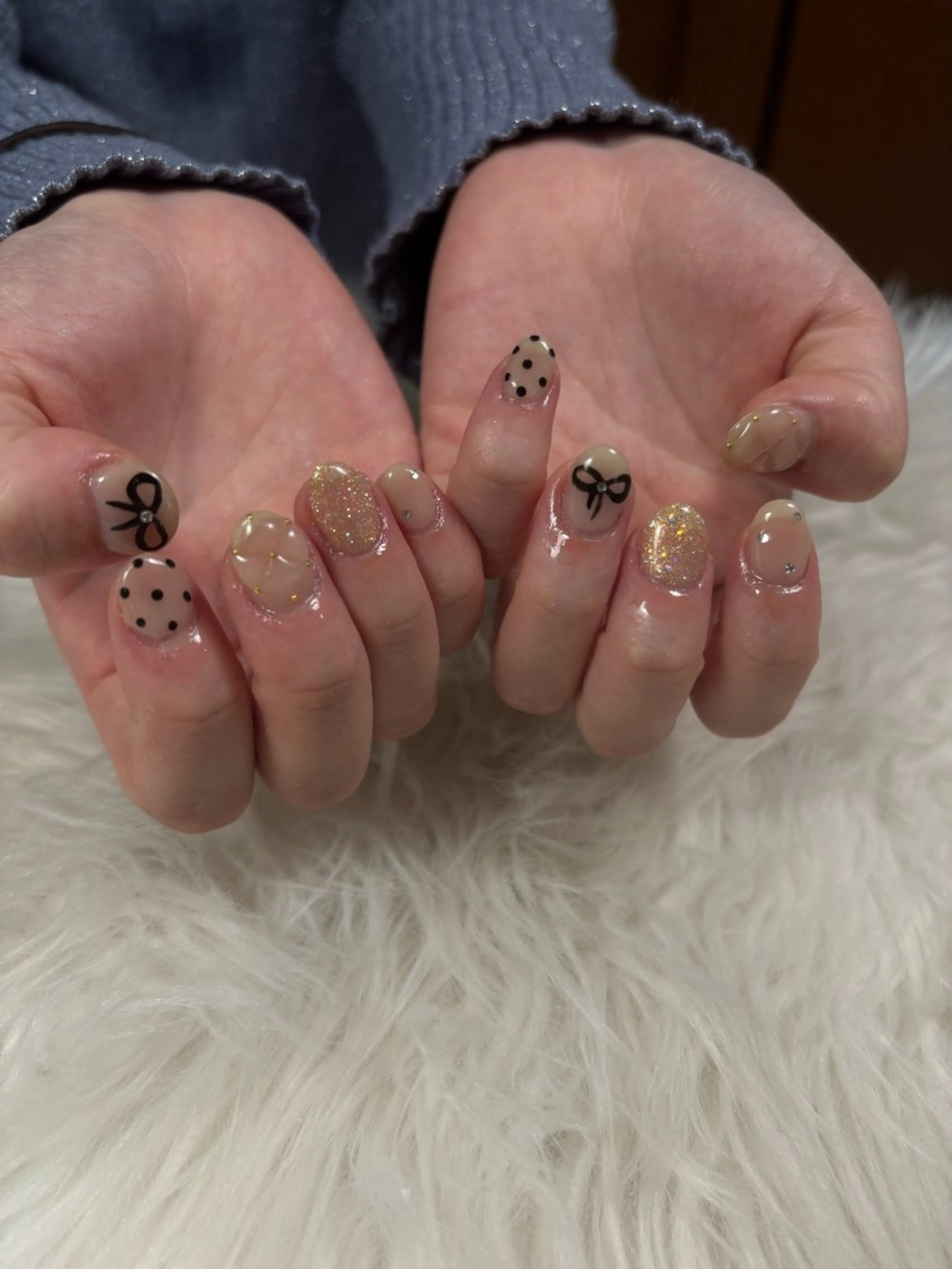 ネイル ハンドネイル 🦋Hina🦋 1月予約受付中✨のネイルデザイン