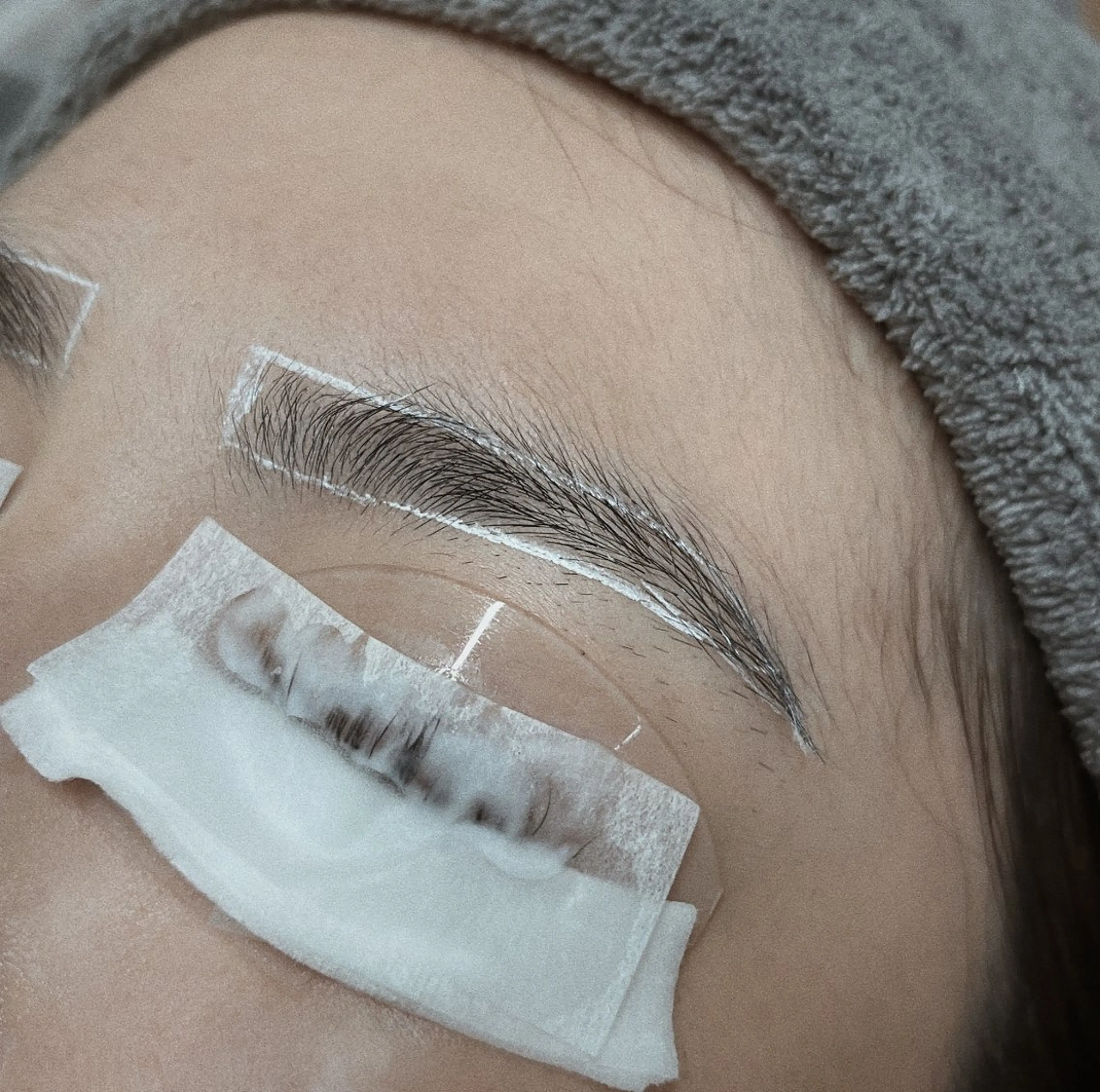 まつ毛パーマ+アイブロウワックスの写真