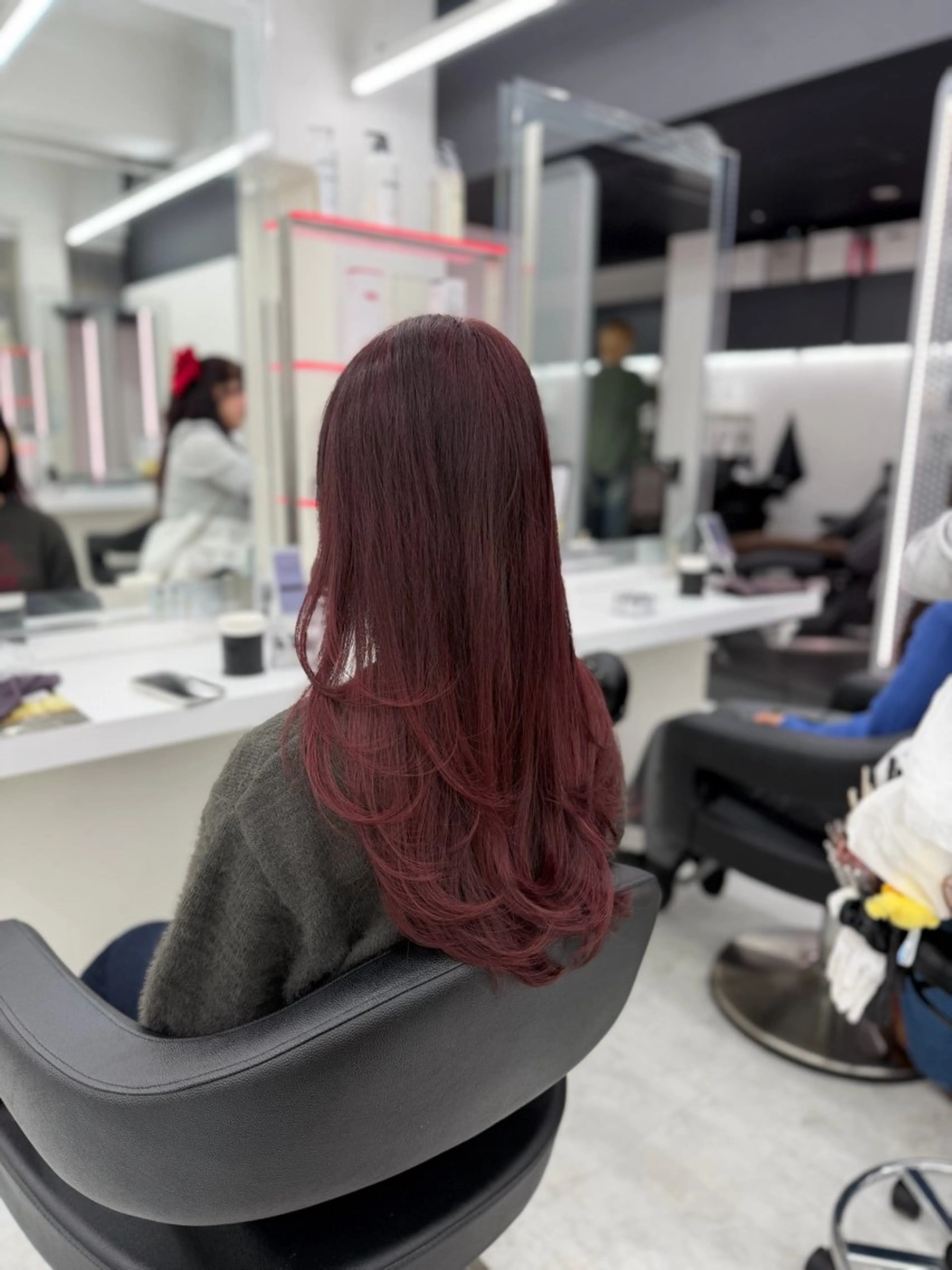 ロング カラー カット ヘアカラー 🤍レイヤー/顔周り /hirari🤍のヘアスタイル