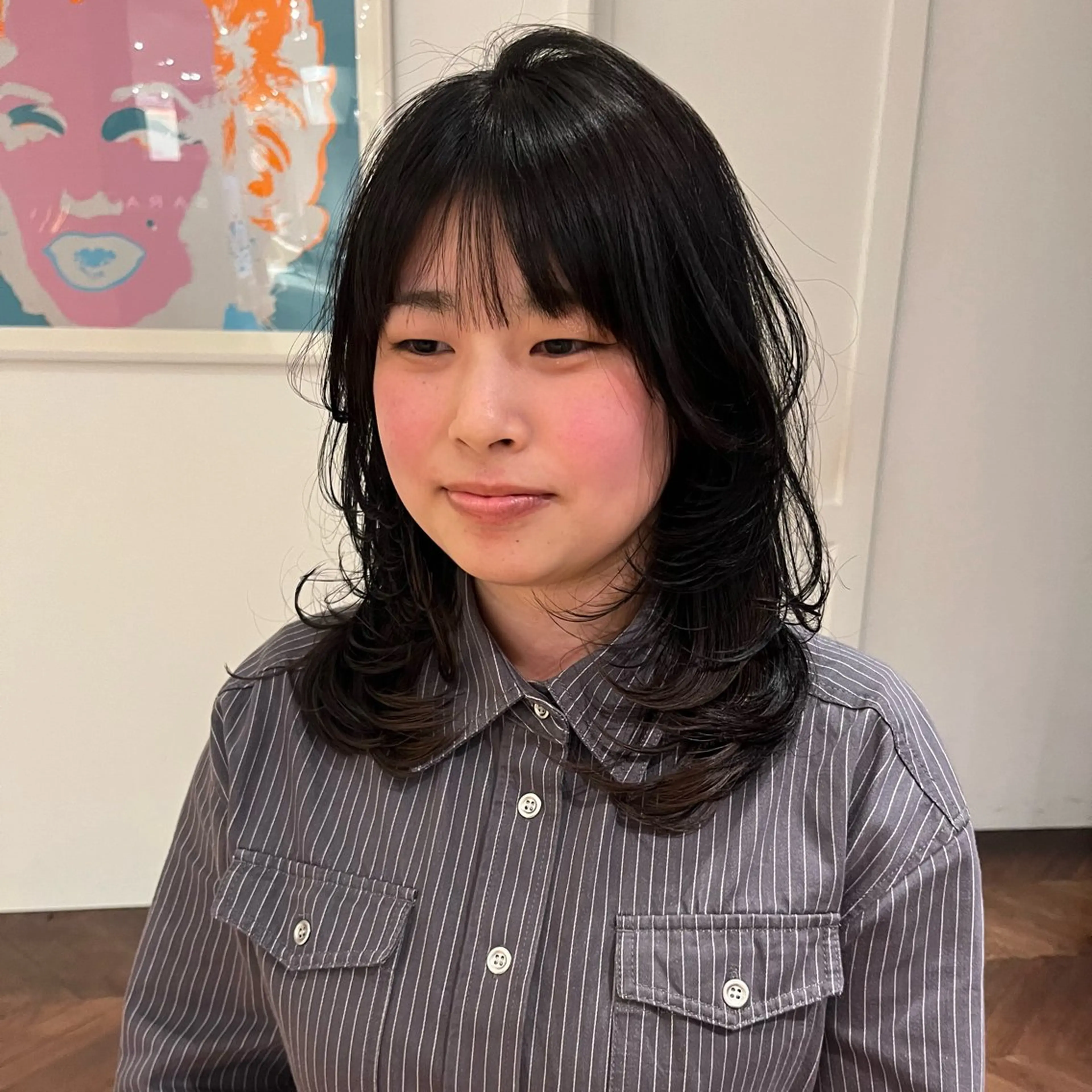 レイヤーカットモデルの写真