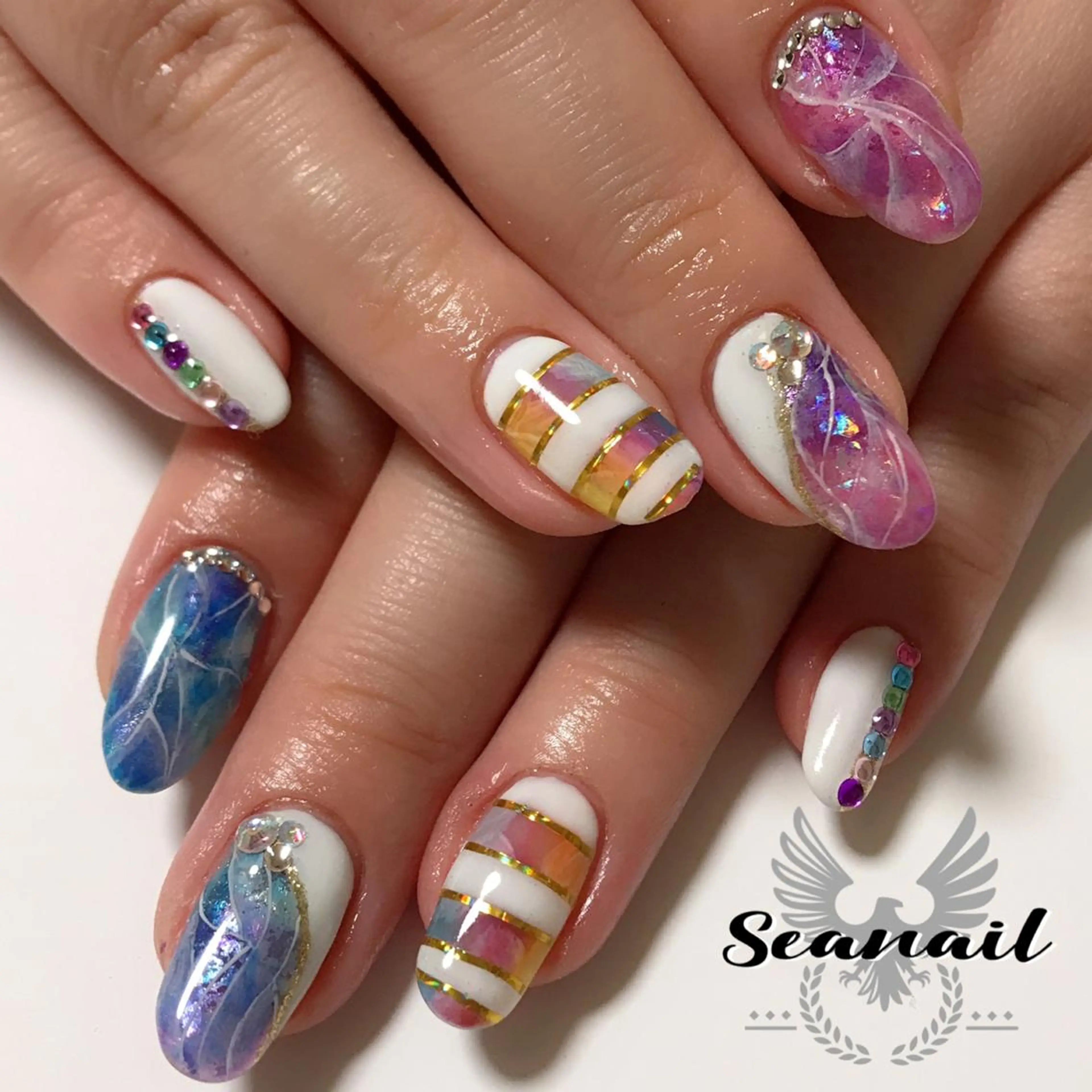 ネイル 小尾 栞のネイルデザイン