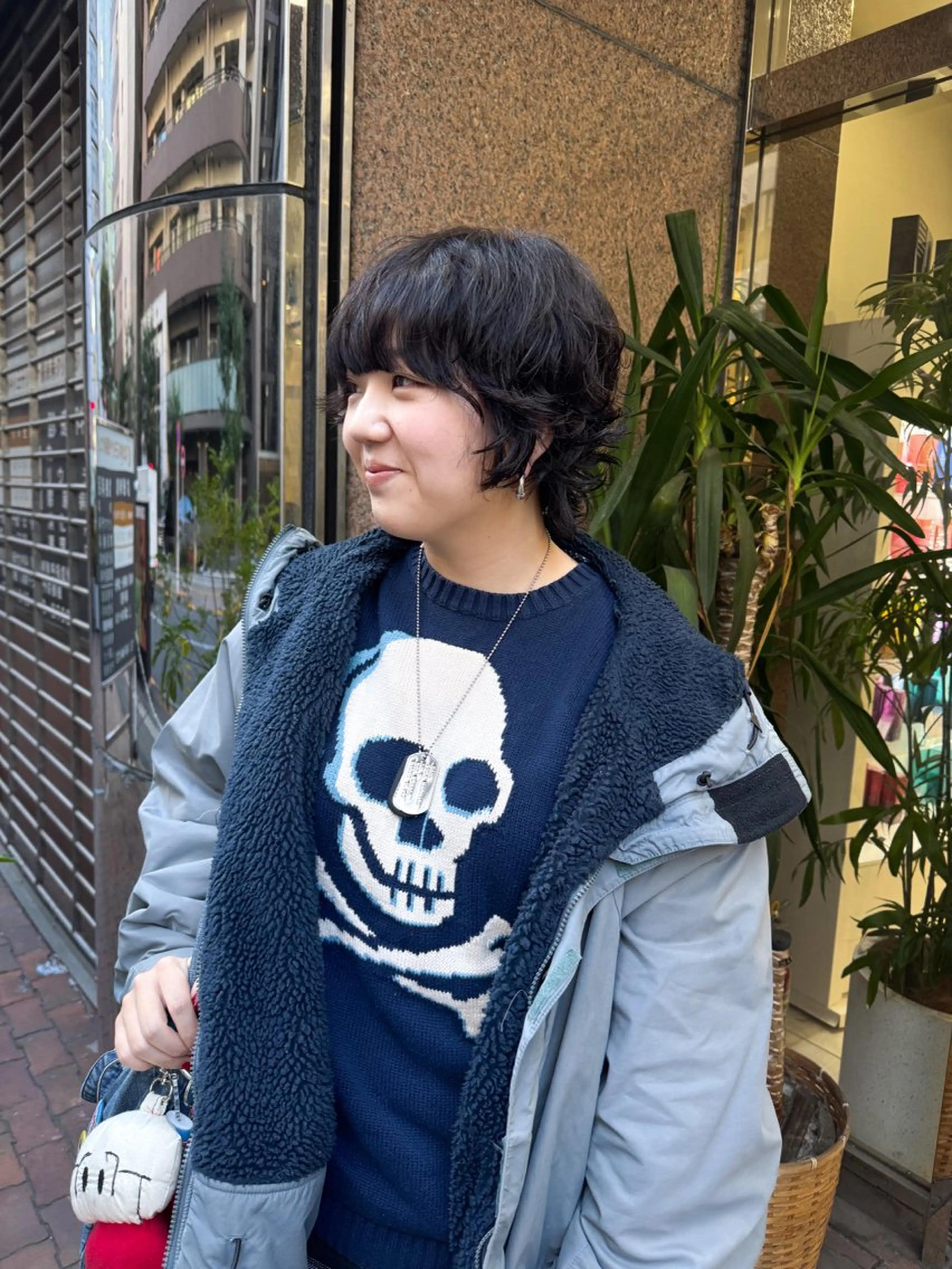 ショート パーマ ショートヘア ウルフカット カット パーマ Seeknext // Rukaのヘアスタイル