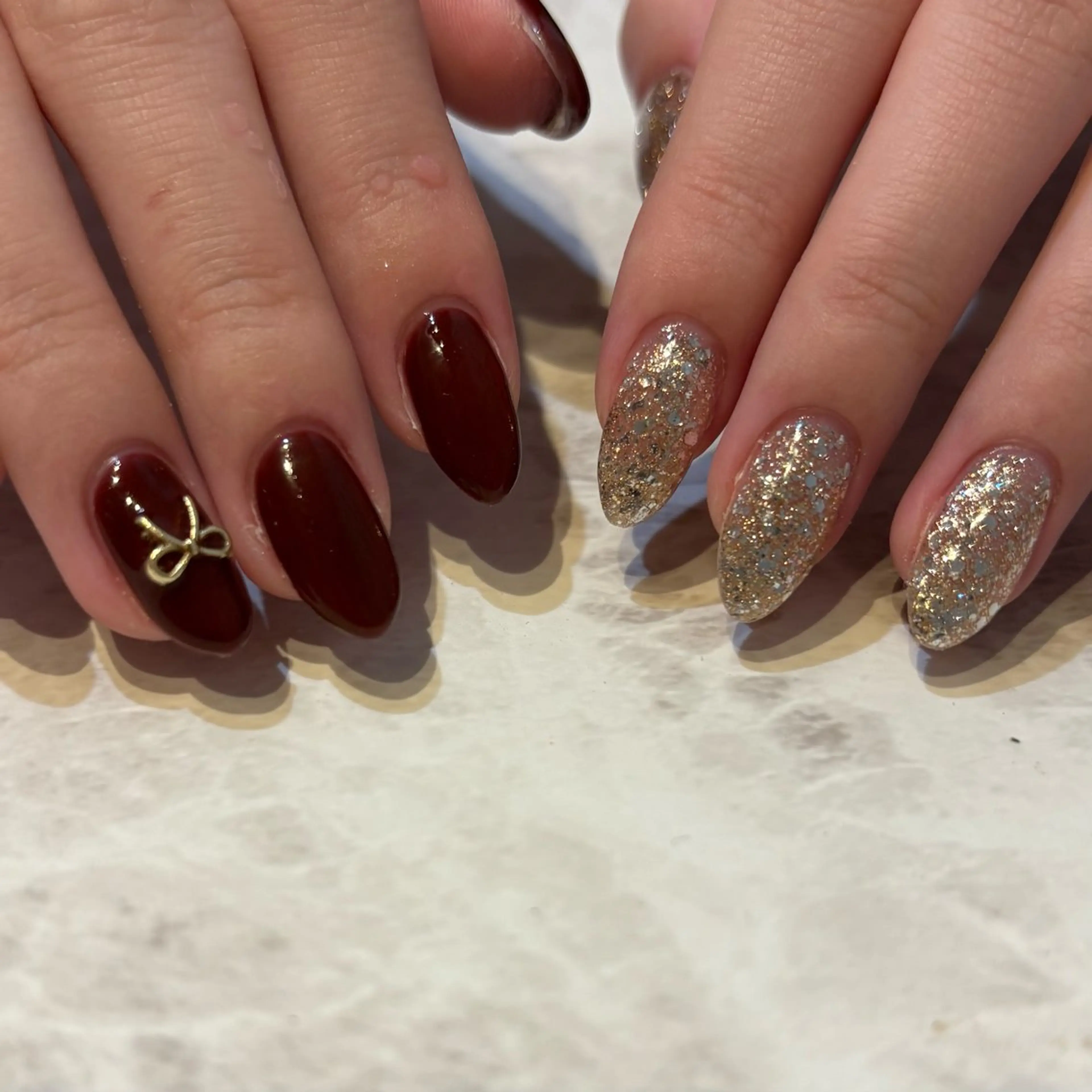 ネイル ワンカラーネイル ハンドネイル private salon magique所属・Rina🫧 大阪/福島のネイルデザイン