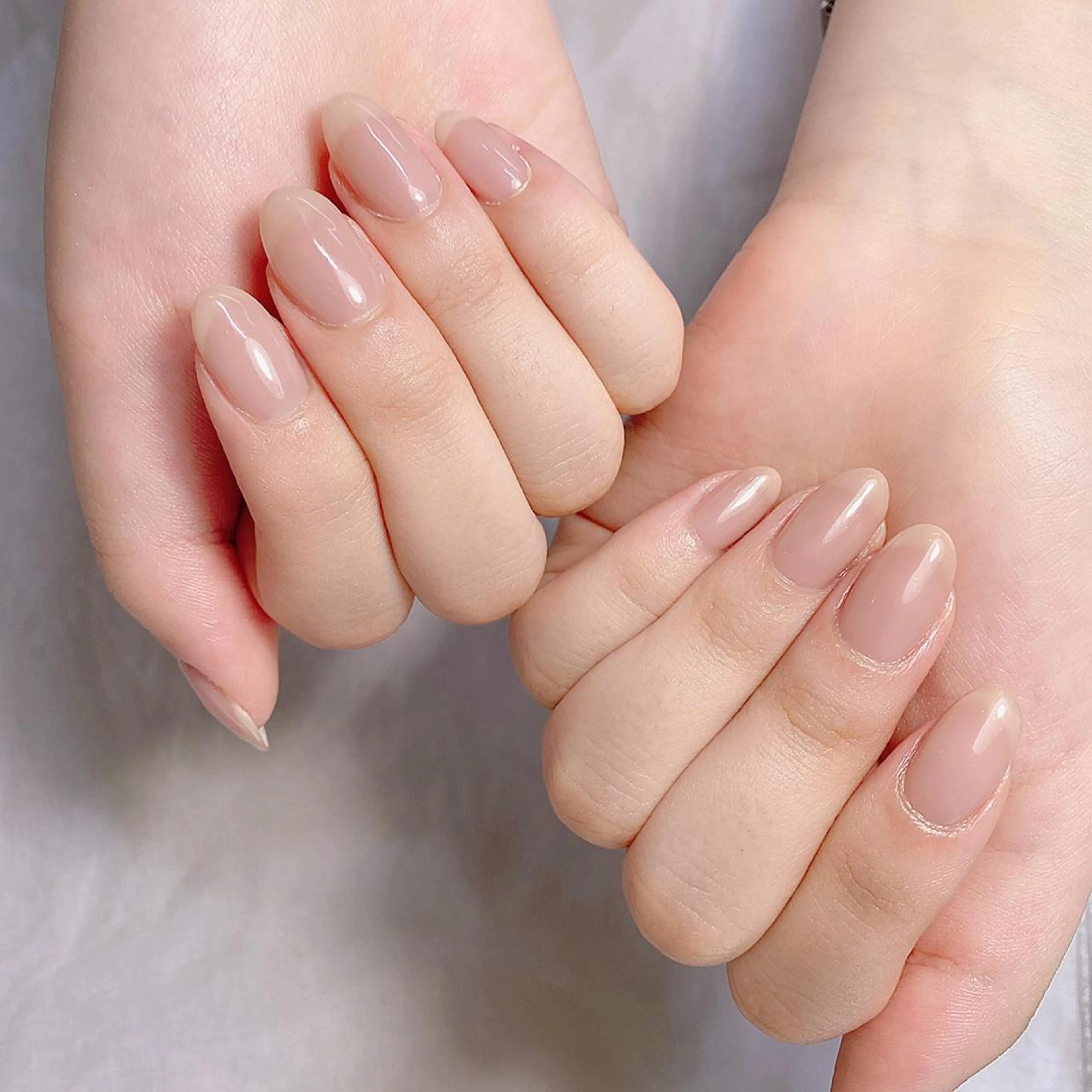 ネイル ジェルネイル ワンカラーネイル RiLion💗 Risa🦋💜のネイルデザイン