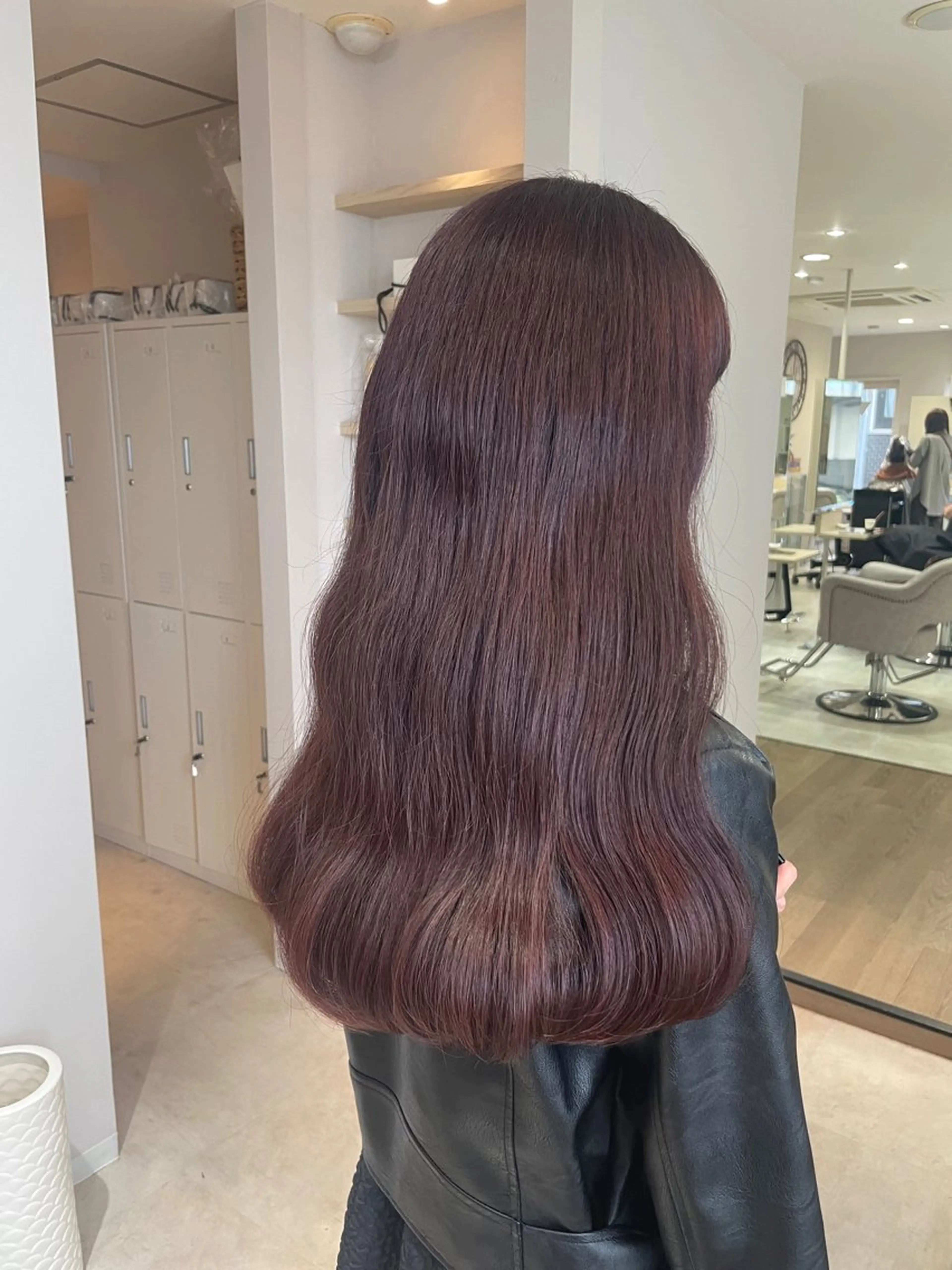 ロング カラー ピンクカラー ヘアカラー HARUKA韓国ヘア /Luana梅田のヘアスタイル