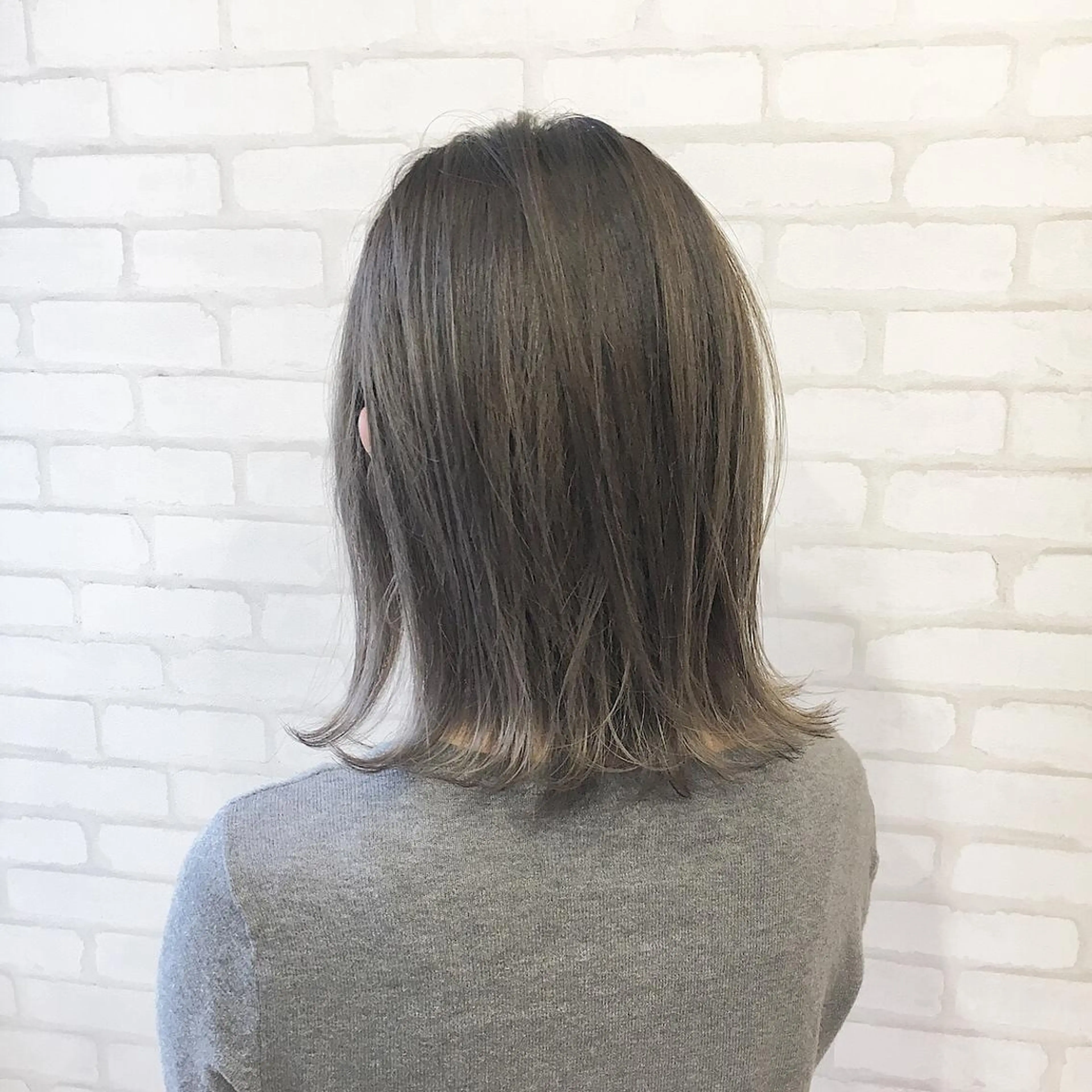 ミディアム カラー ヘアアレンジ ✨艶髪✨透明感✨ 山内大樹のヘアスタイル
