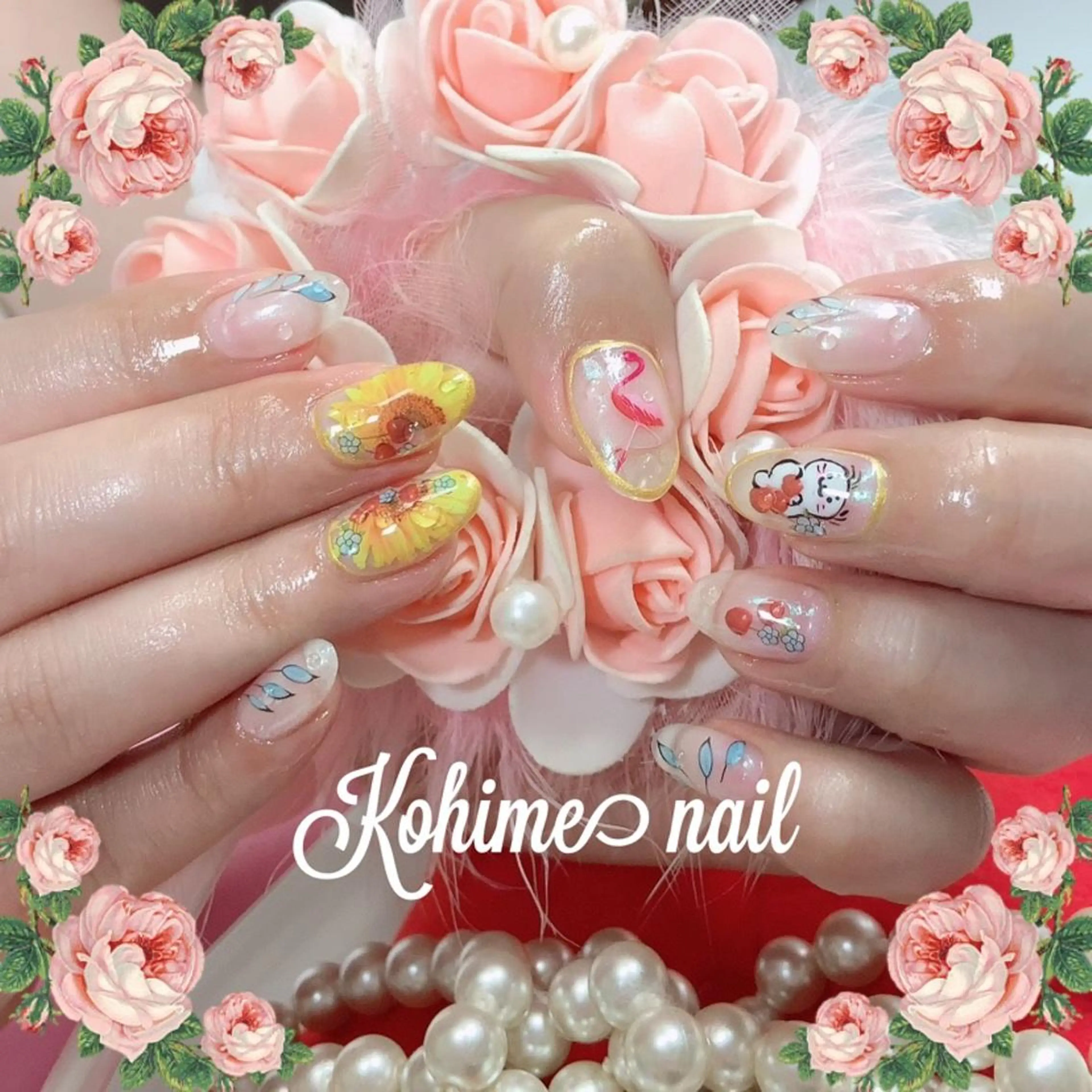 ネイル 佐藤 澄江のネイルデザイン