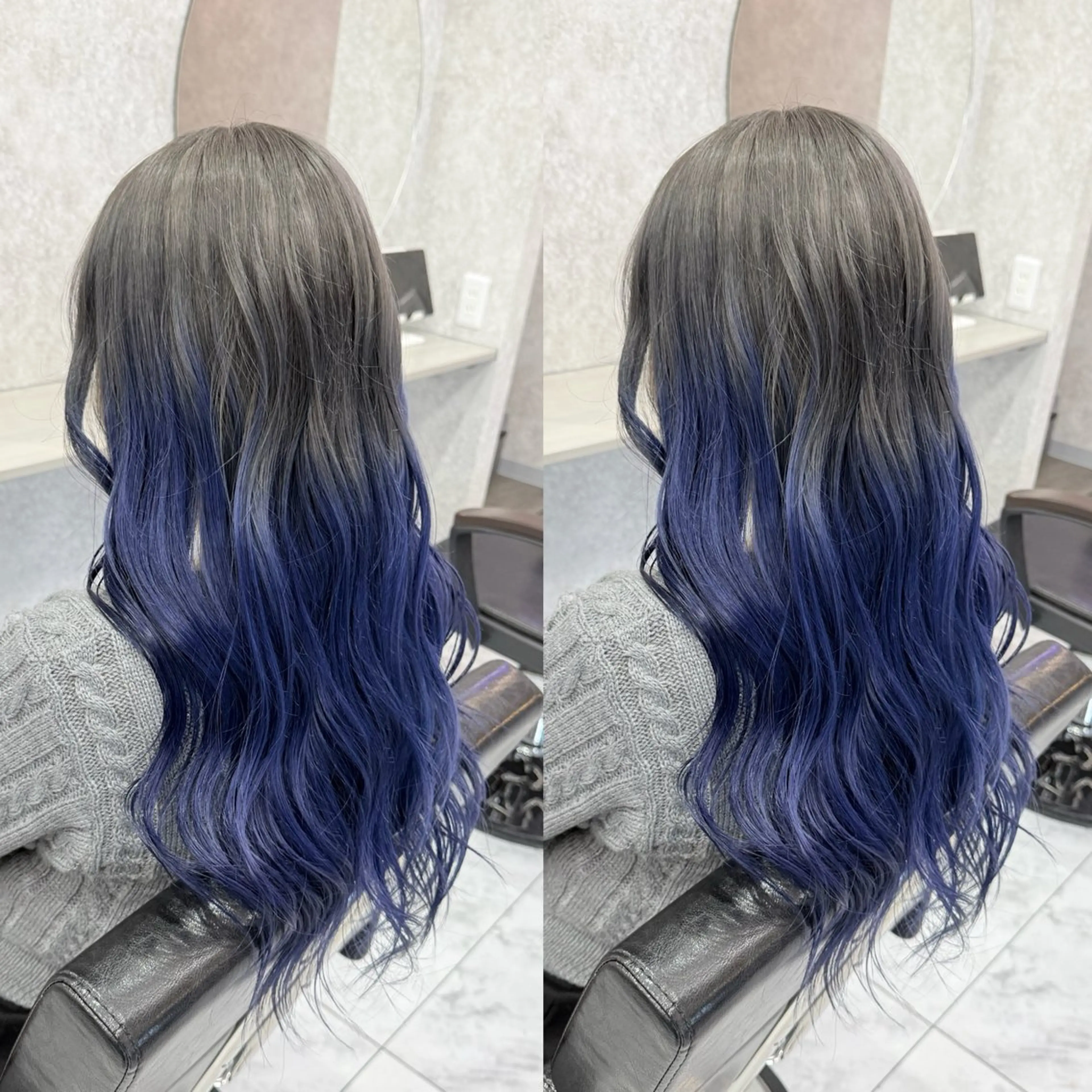 ロング カラー 🌺ハイトーン🌺 矢葺 なぎさ🌺🌺のヘアスタイル