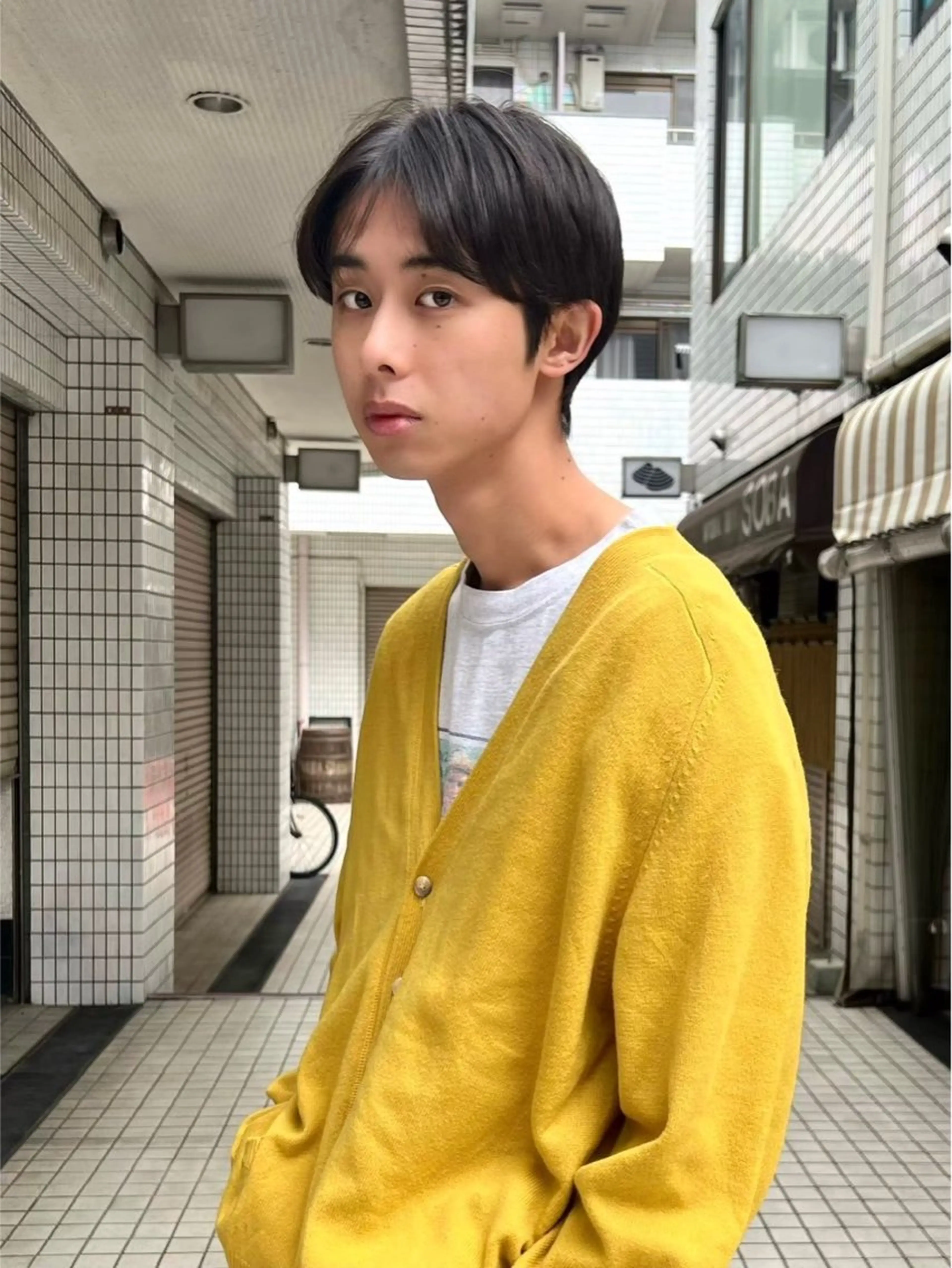 ショート カット モモセ ユメトのヘアスタイル