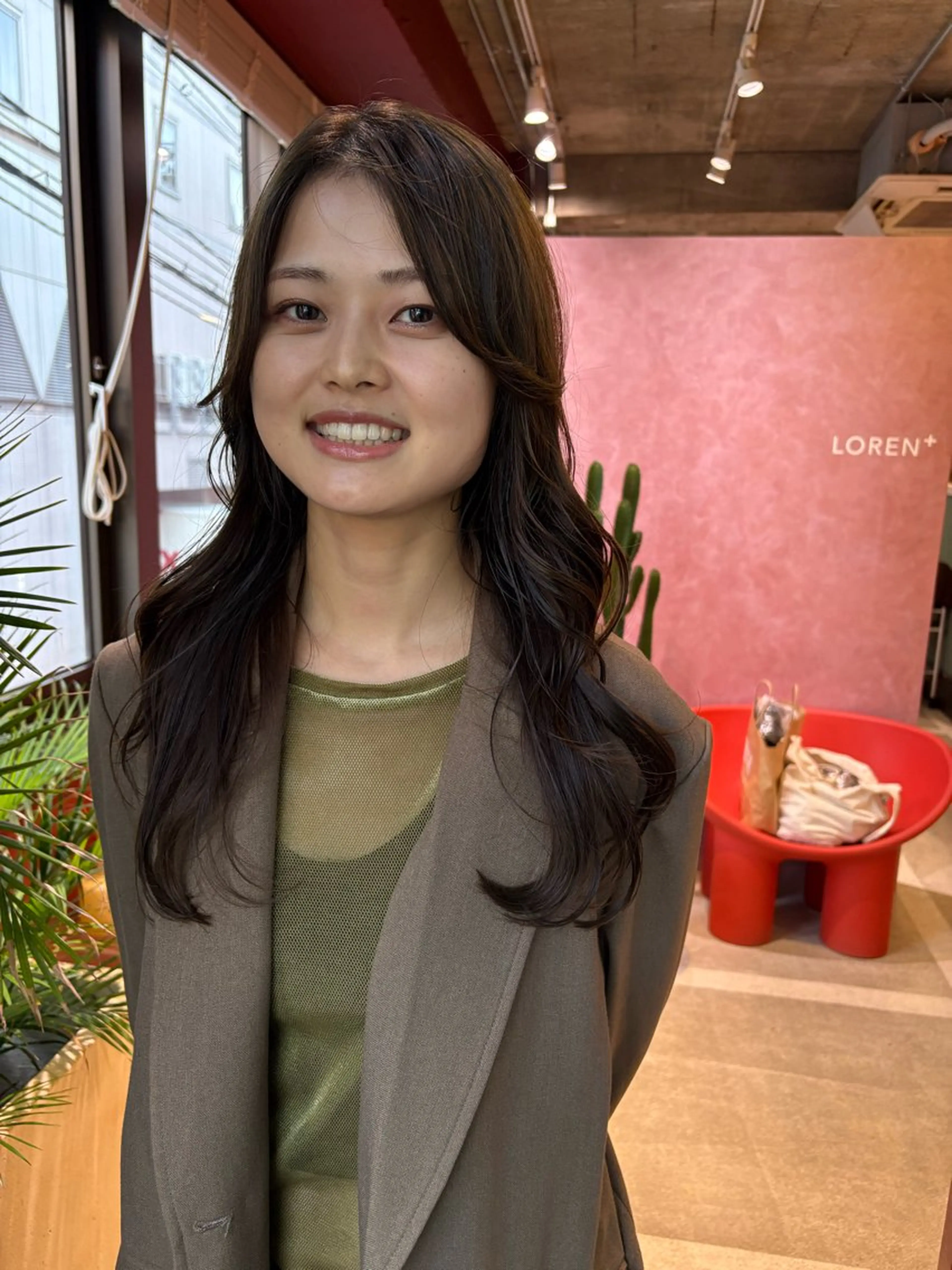 ロング カット ヘアカラー トリートメント レイヤーカット ✨️奥田良太✨️のヘアスタイル