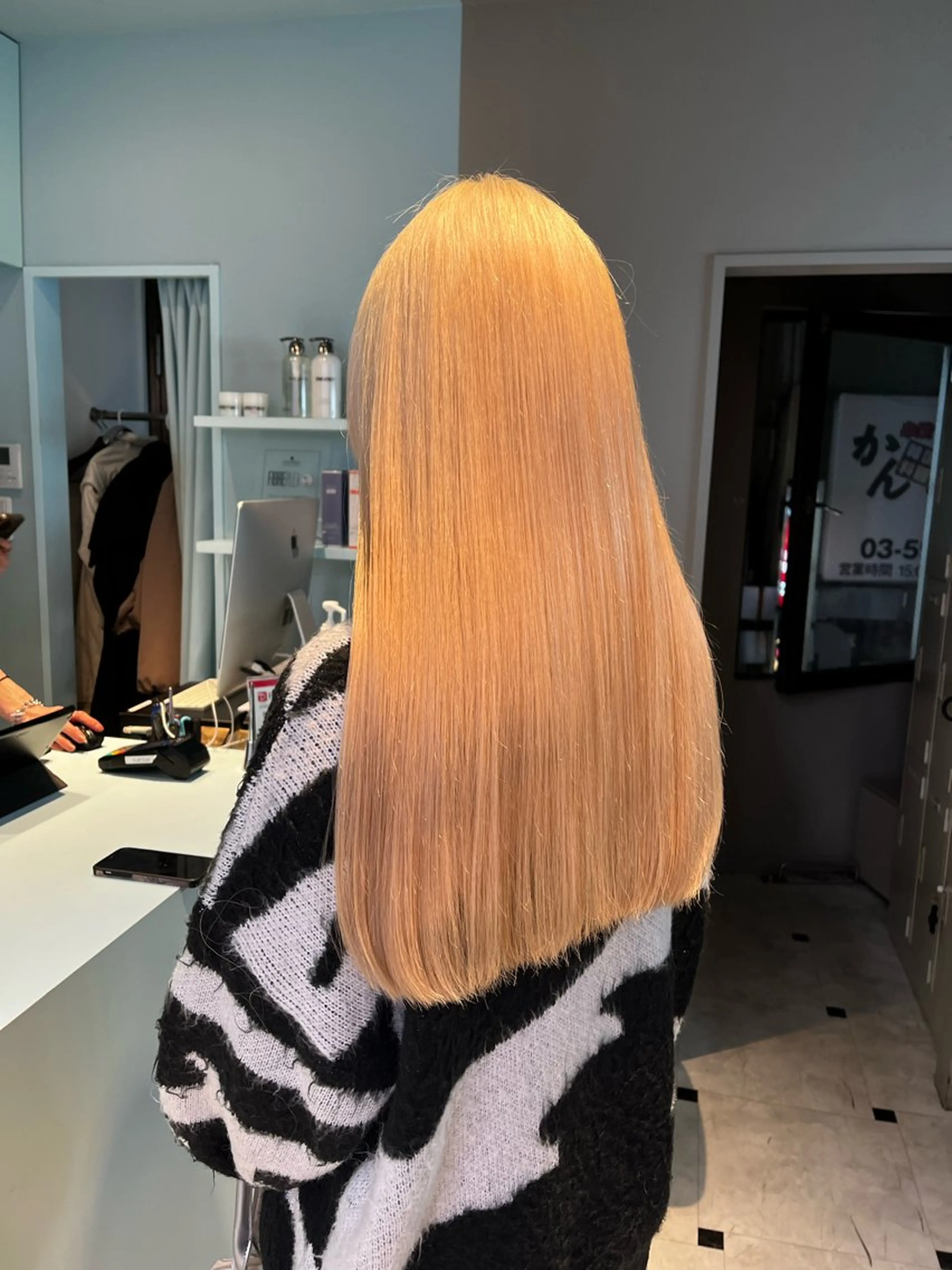 ロング カラー ヘアカラー トリートメント ブリーチカラー 🩵MIZUKIのヘアスタイル