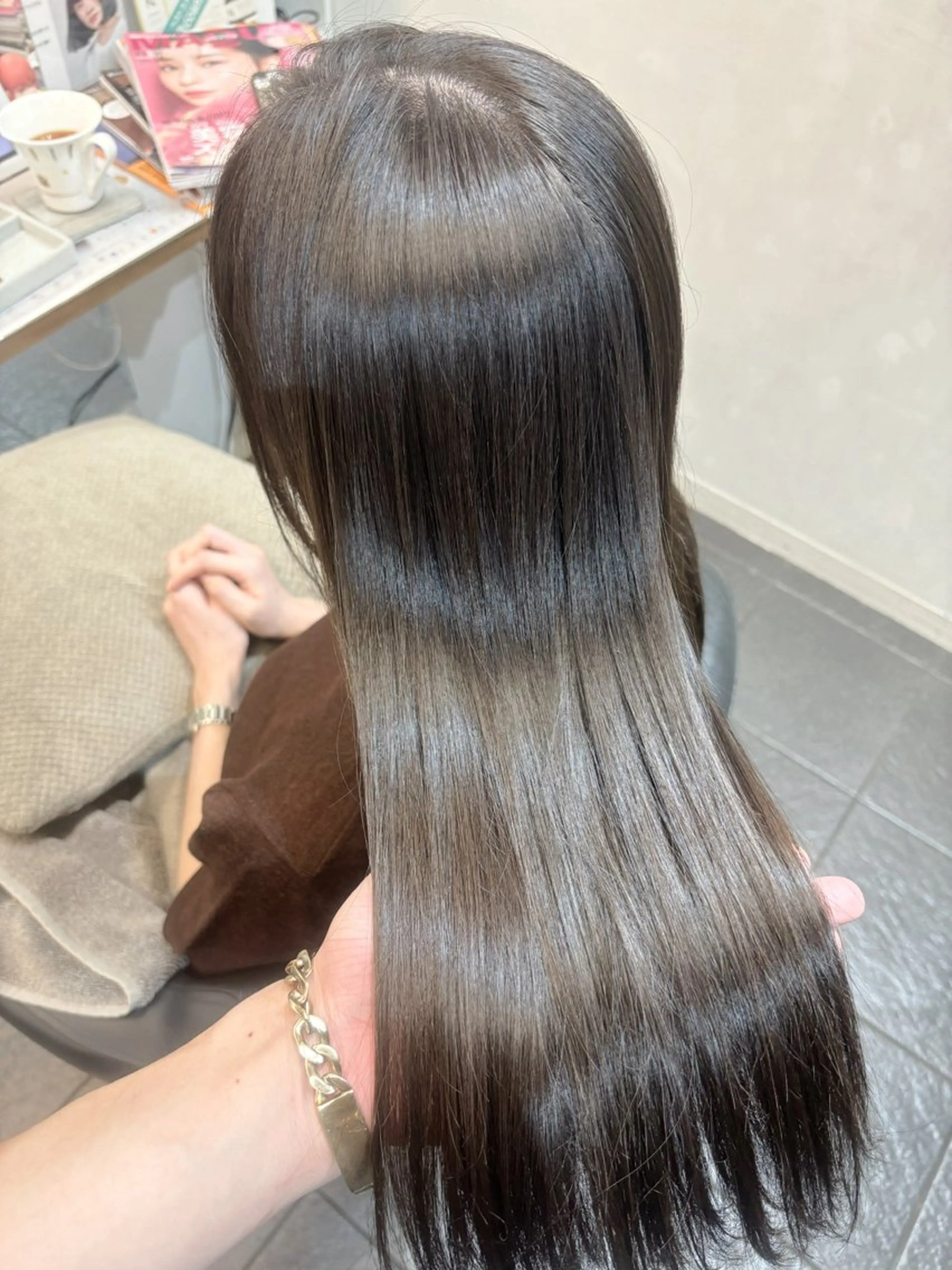 カラー ベージュカラー 透明感カラー グレージュ グレージュ/髪質改善 Yamato.hのヘアスタイル