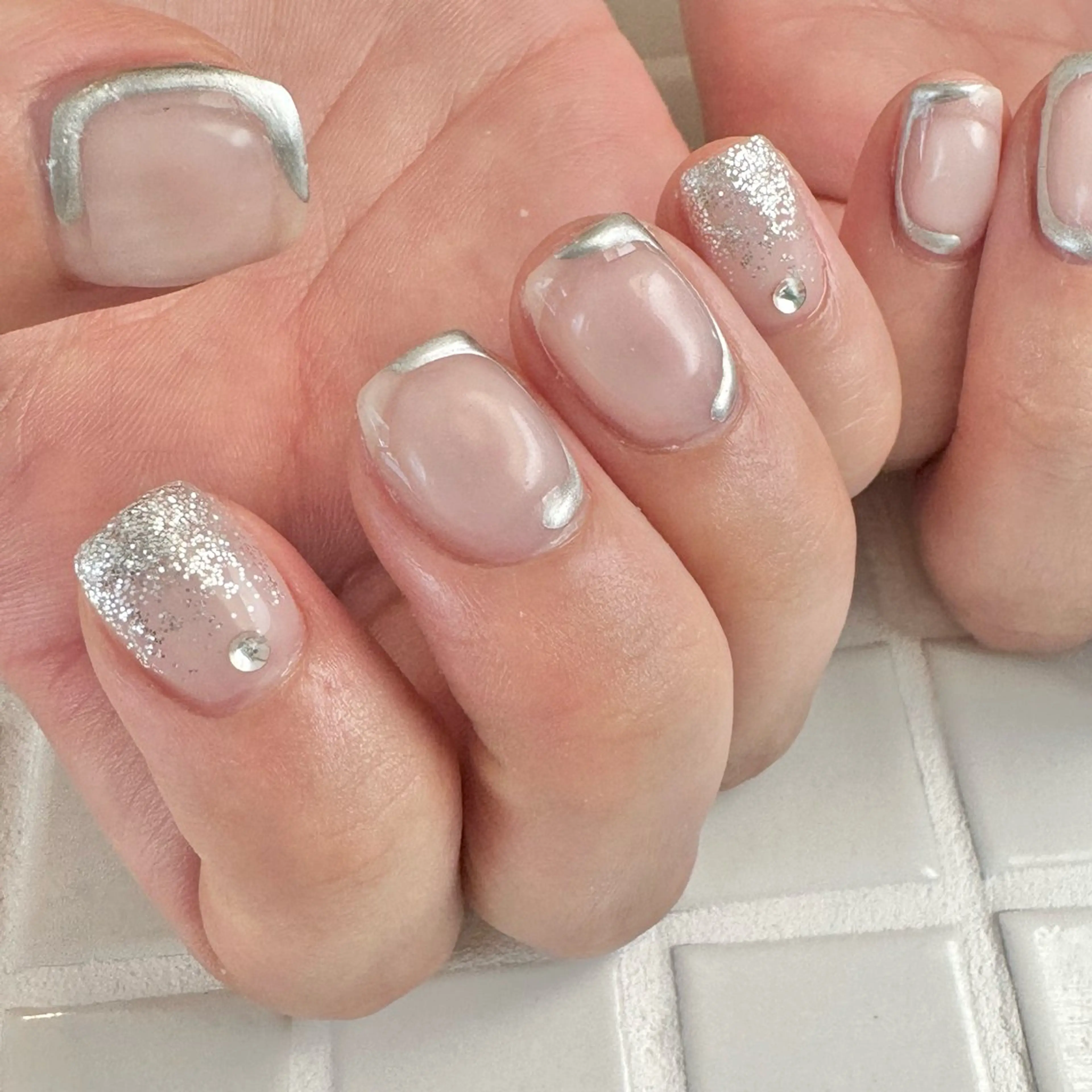 ネイル ハンドネイル yuka🩶 渋谷.表参道Nailのネイルデザイン