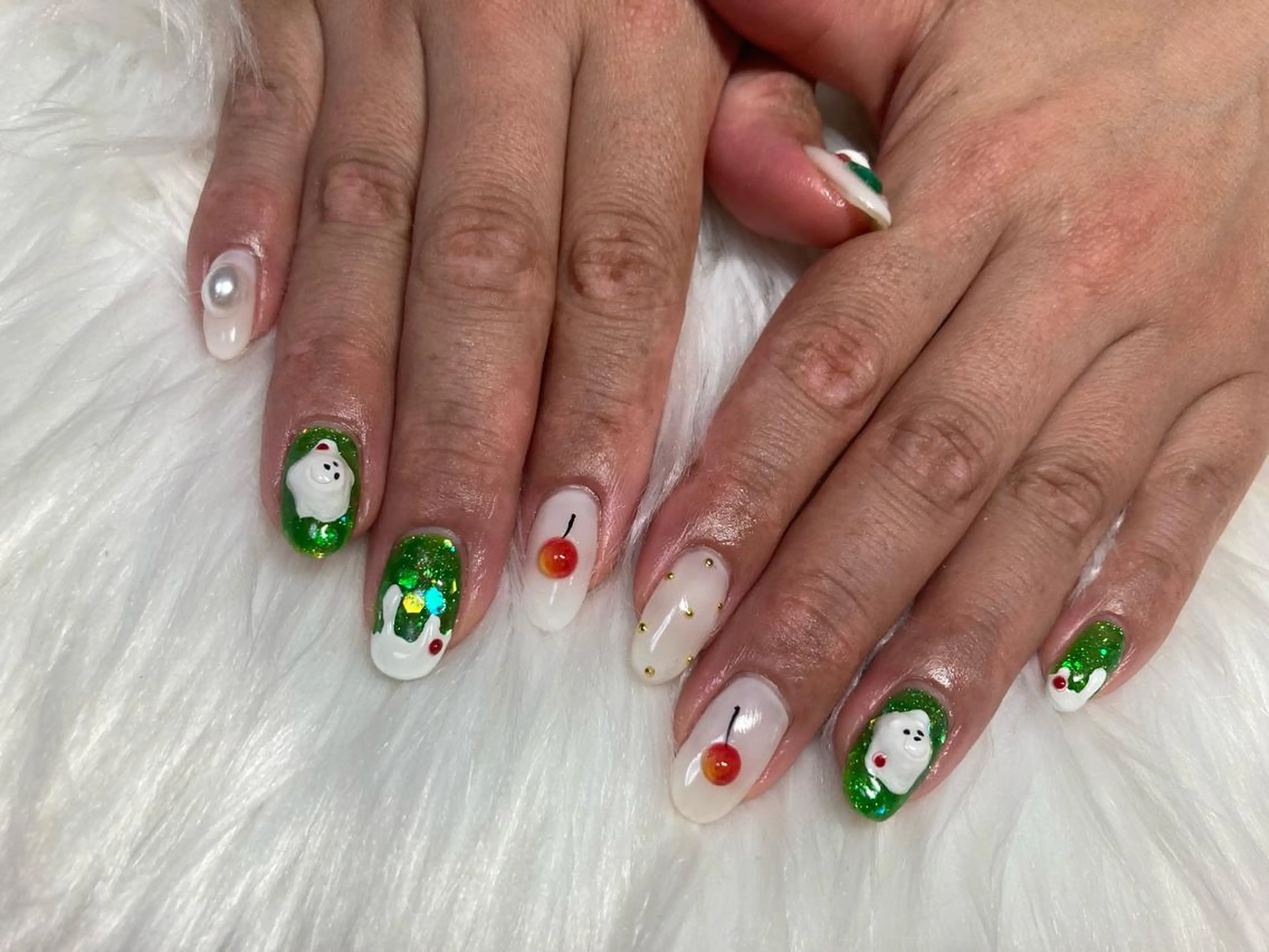 ミディアム ネイル nail yukkoのネイルデザイン