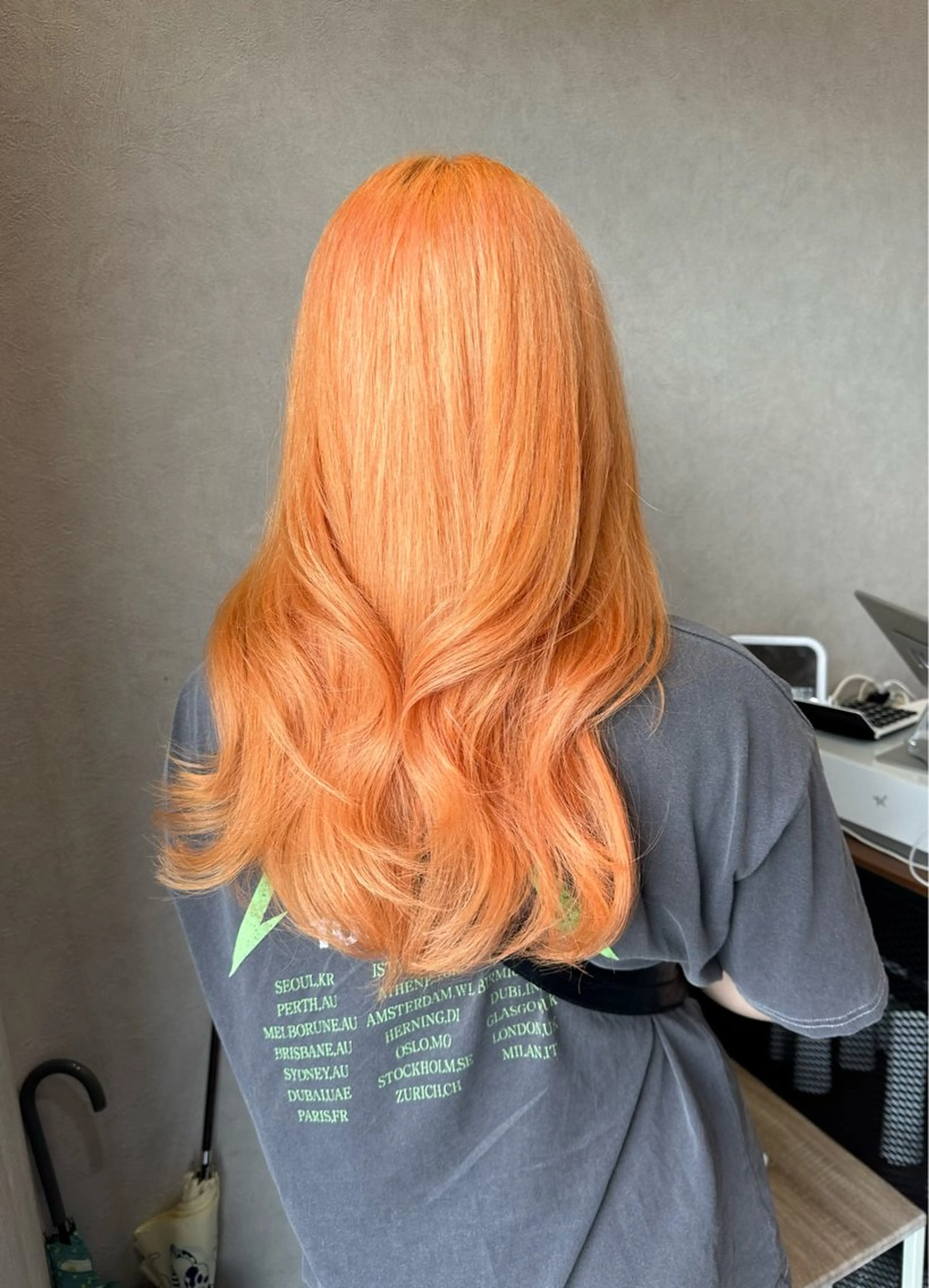 ロング 𝑭𝒖𝒌𝒂🩶 モテ髪×透明感カラーのヘアスタイル