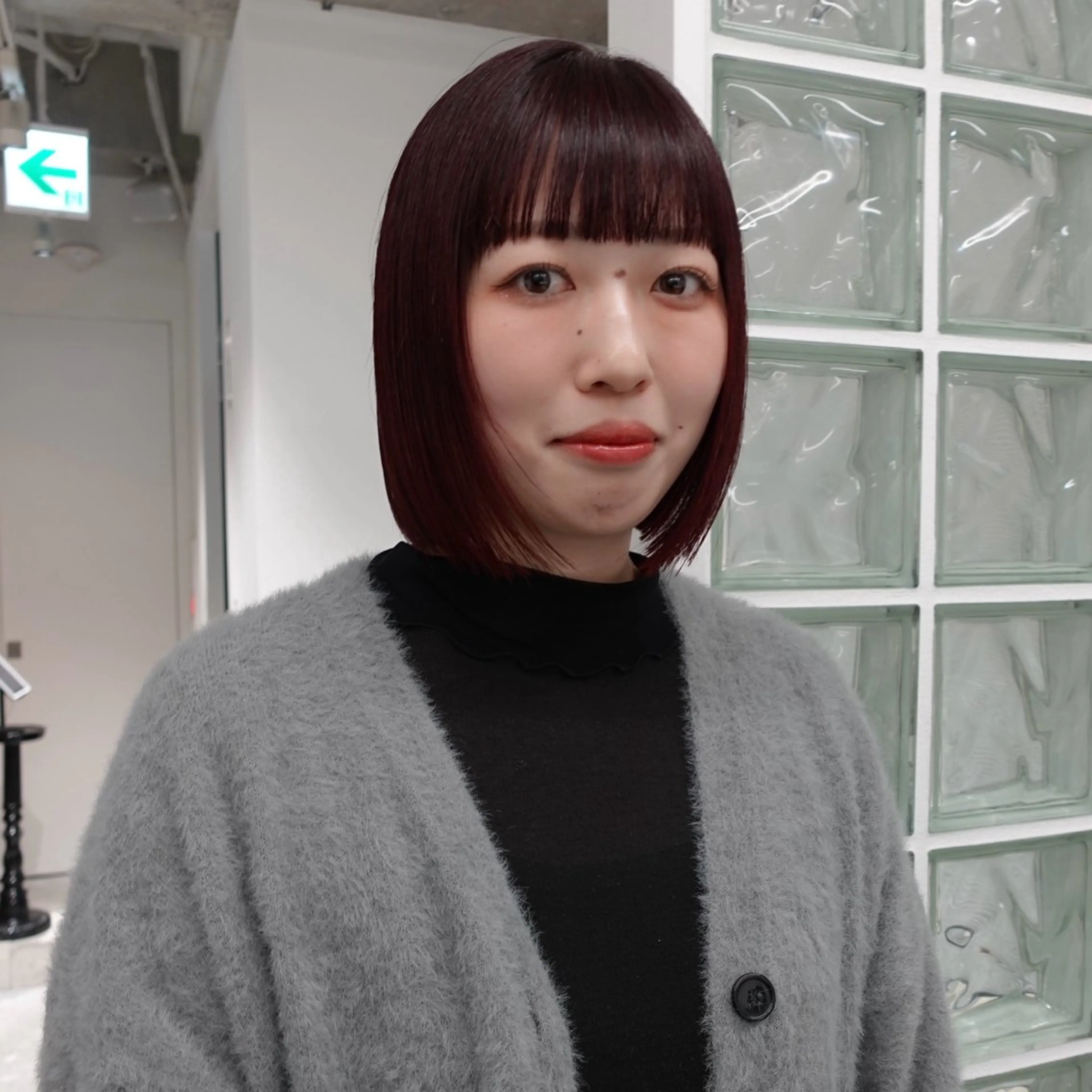 ミディアム カラー ヘアアレンジ ボブ カット ヘアカラー 🌐サトウ リョウ🌐のヘアスタイル