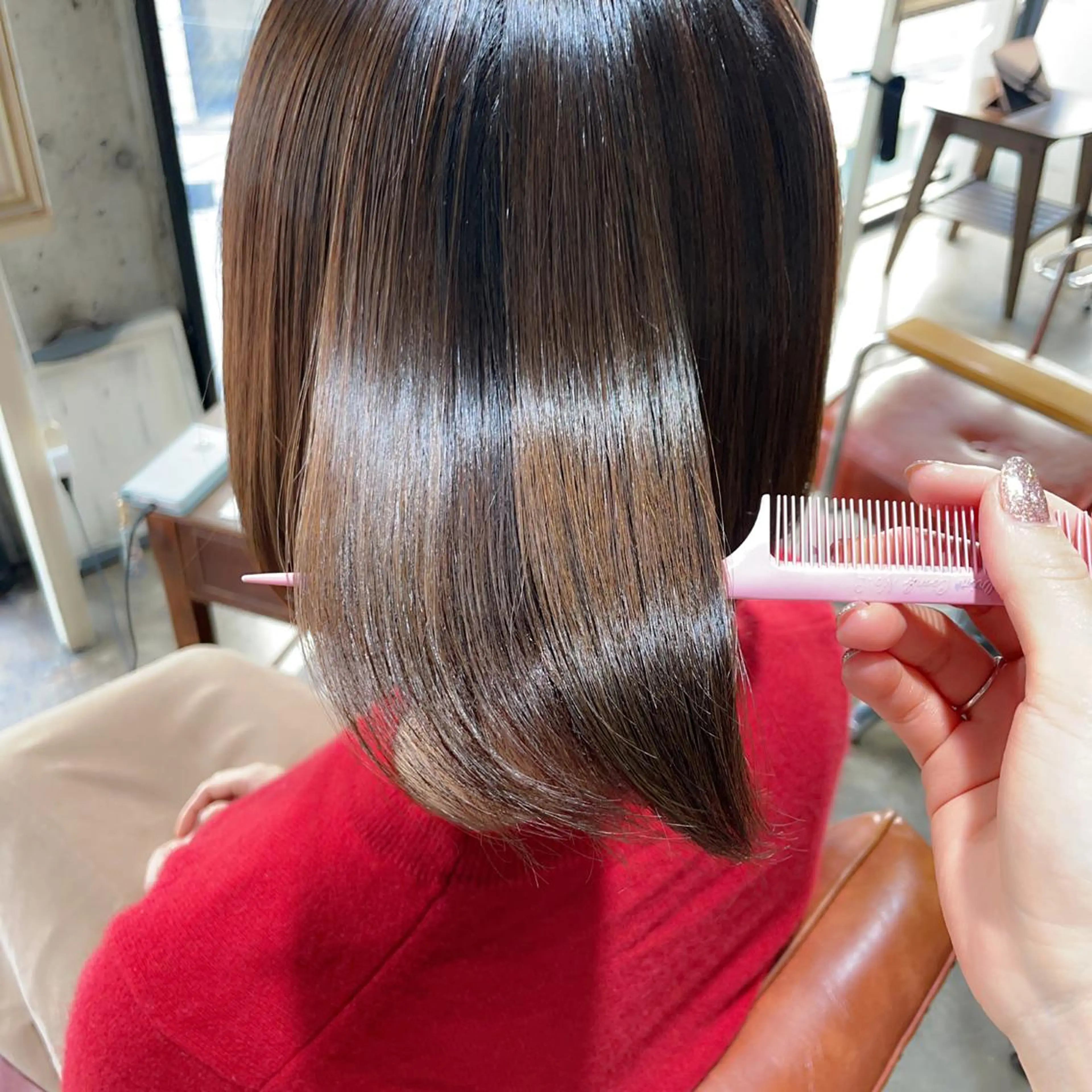 ミディアム カラー トリートメント 🕊miki モテ髪🫧のヘアスタイル