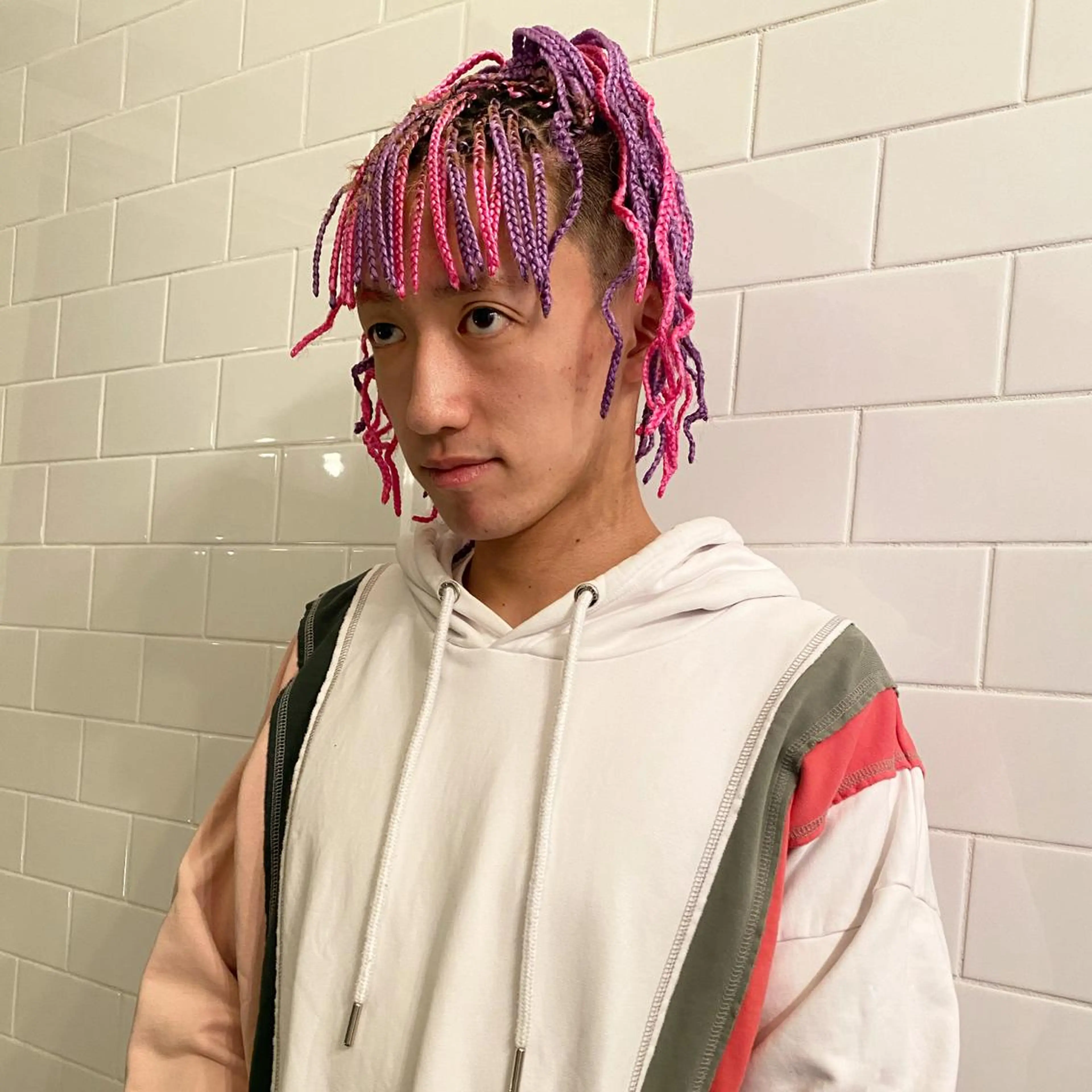 ミディアム カラー パーマ ヘアアレンジ メンズ キッズ ネイル マツエク・マツパ 中元 淳のヘアスタイル