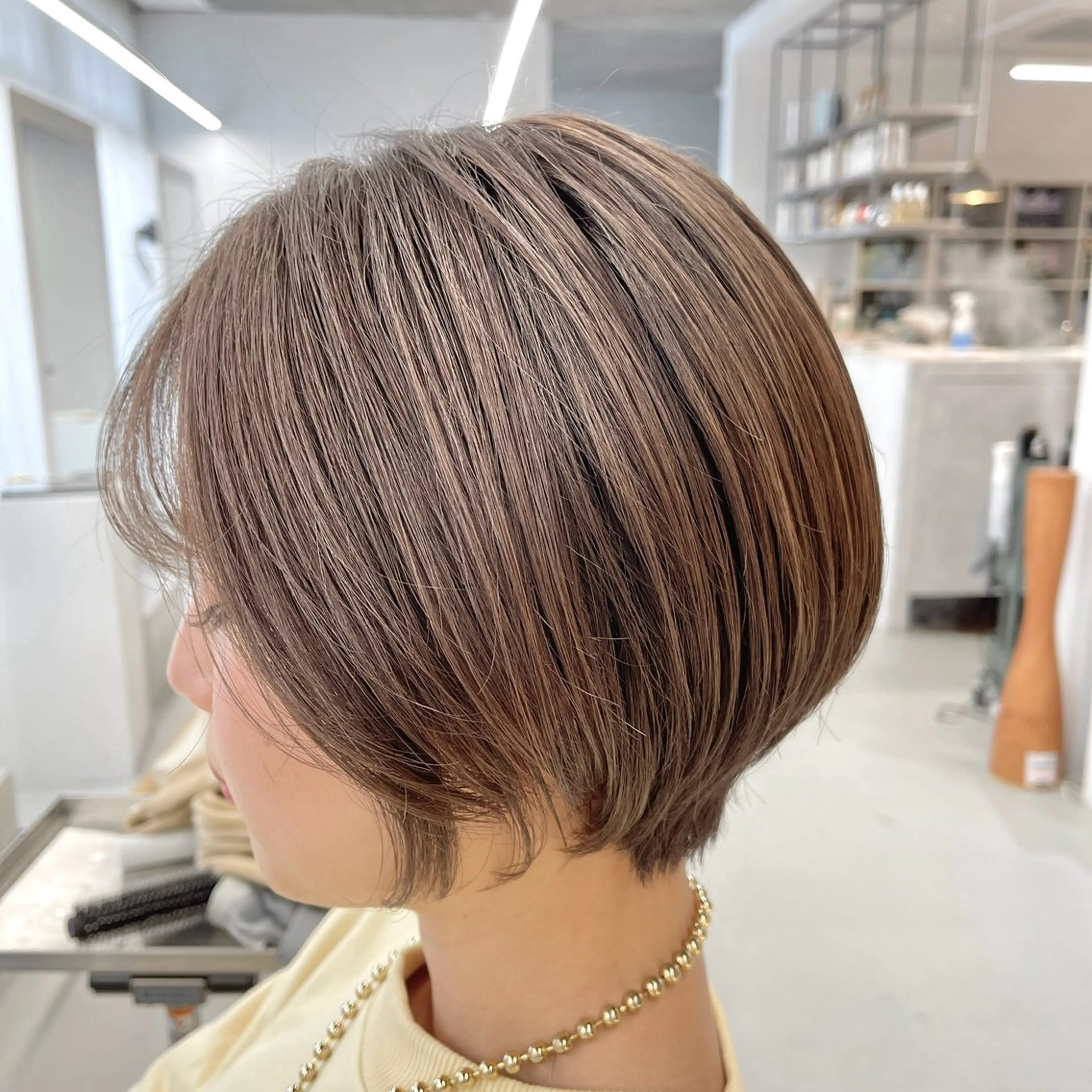 ショート 柴田泰秀sotti. 髪質改善/ブリーチのヘアスタイル