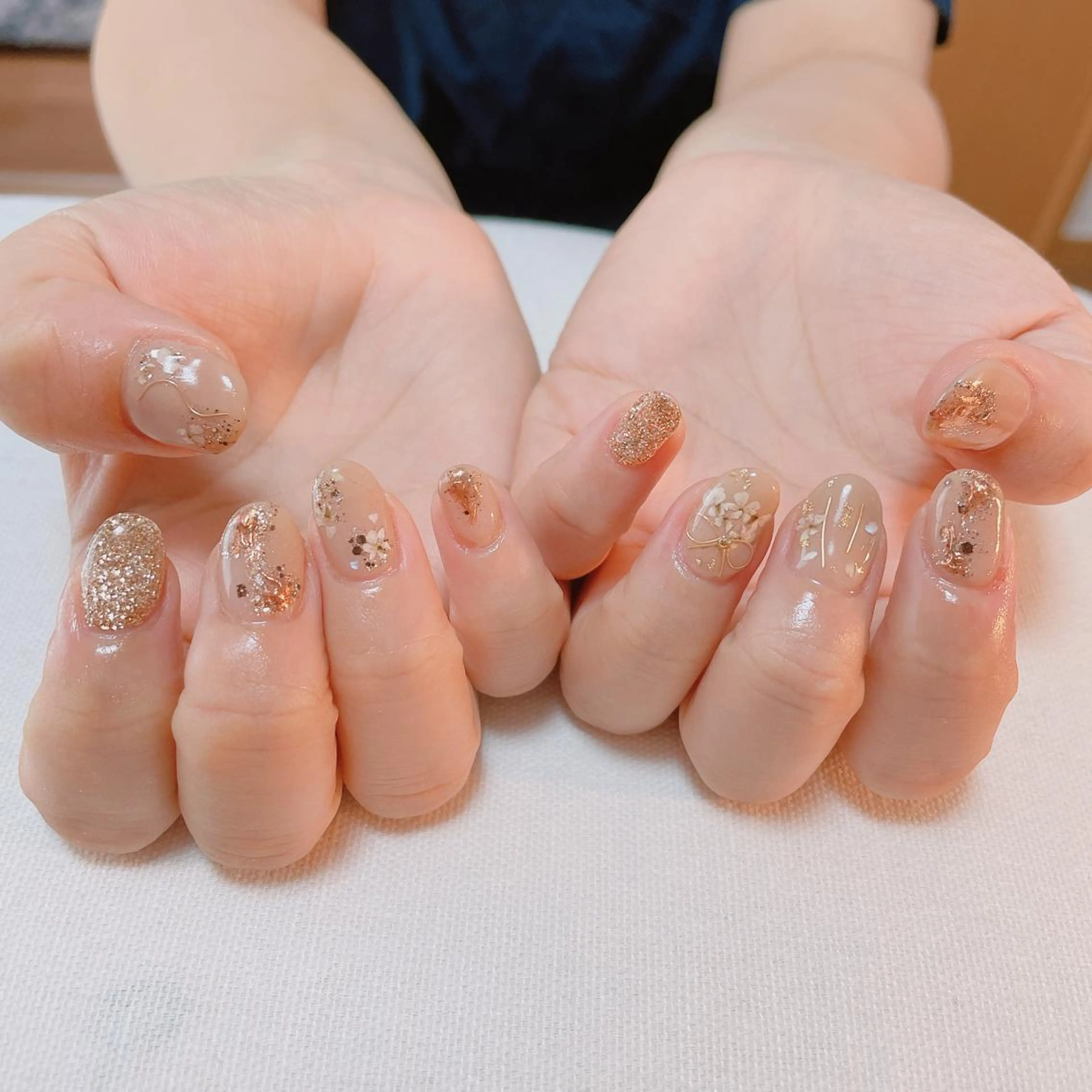 ネイル ブライダルネイル ハンドネイル nakamoto yuukaのネイルデザイン