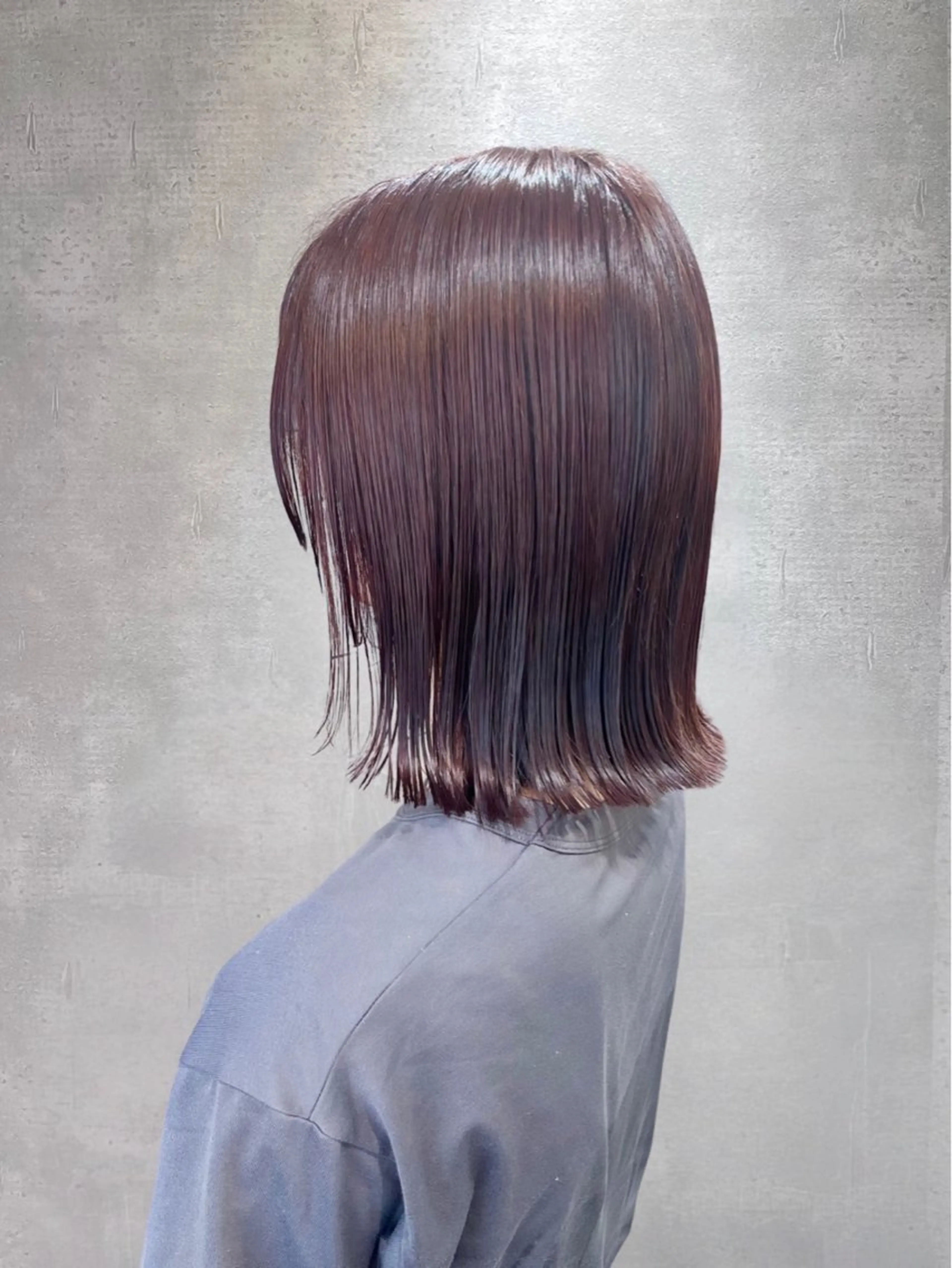 セミロング 飛田 真彩のヘアスタイル