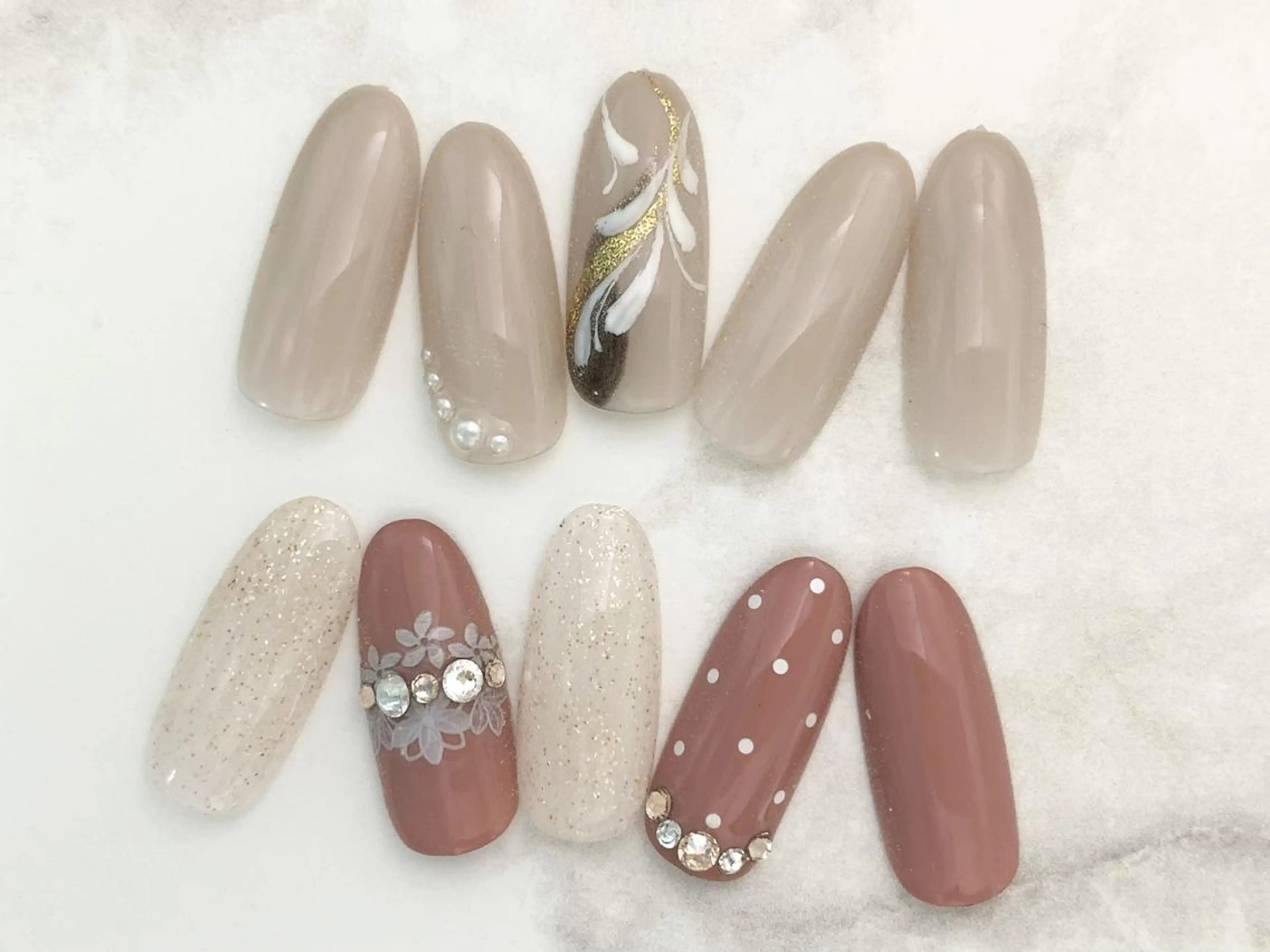 ネイル orbe 永山のネイルデザイン