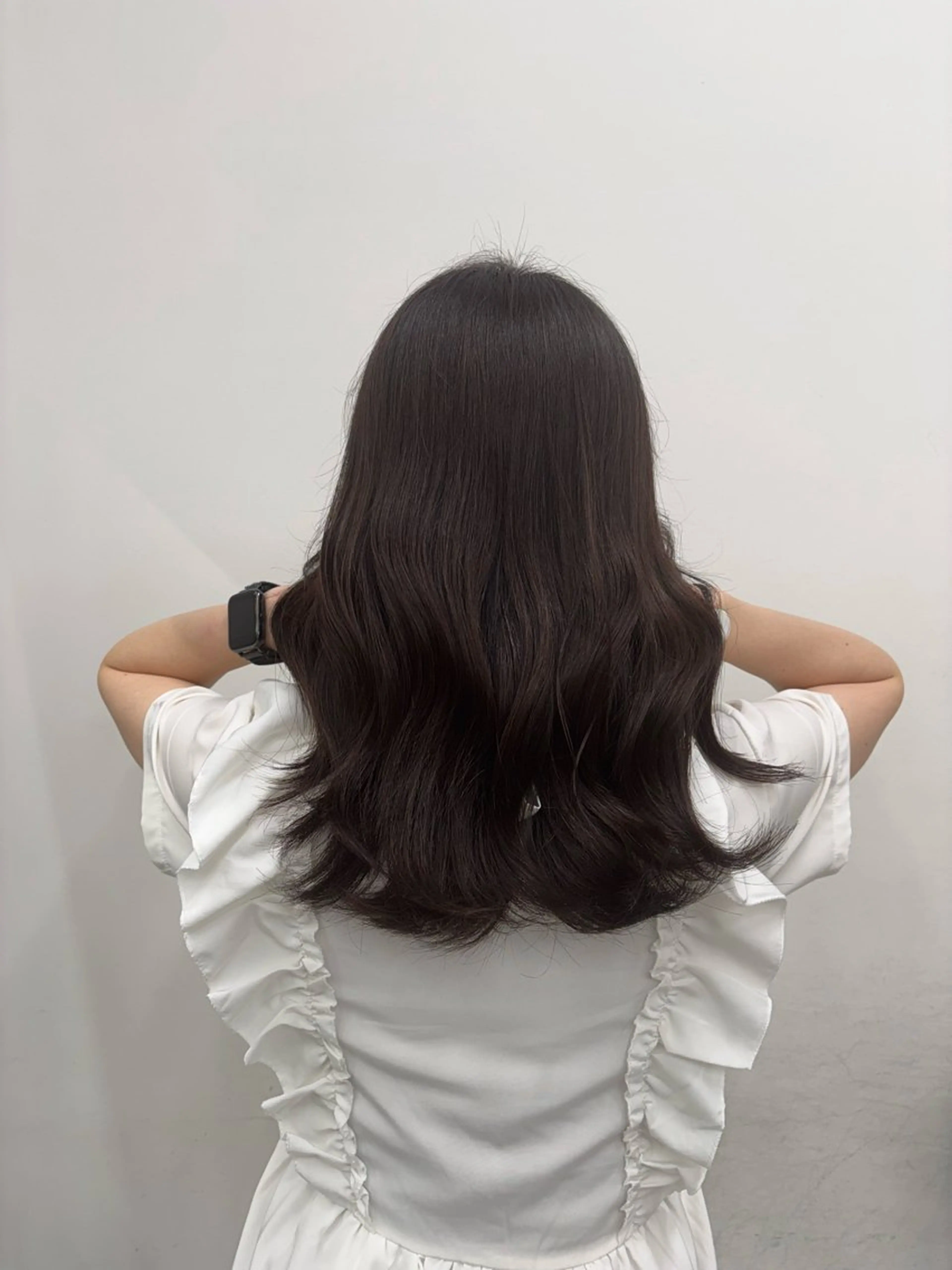 セミロング カラー ヘアカラー トリートメント ALIVE吉祥寺✨ モデル募集中💕みくのヘアスタイル