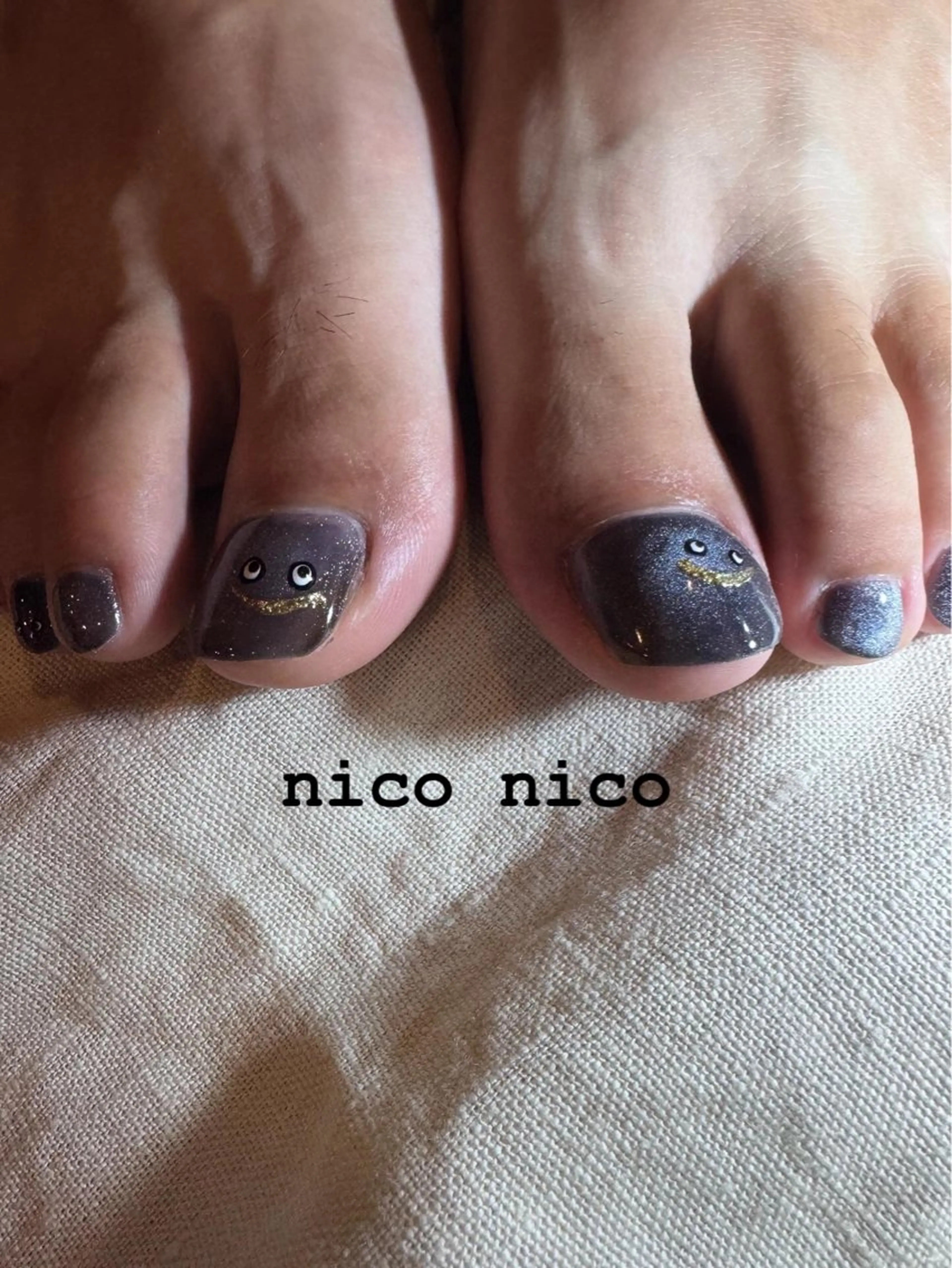 ネイル ワンカラーネイル c.o.m.f.y所属・otumeya. c.o.m.f.yのネイルデザイン